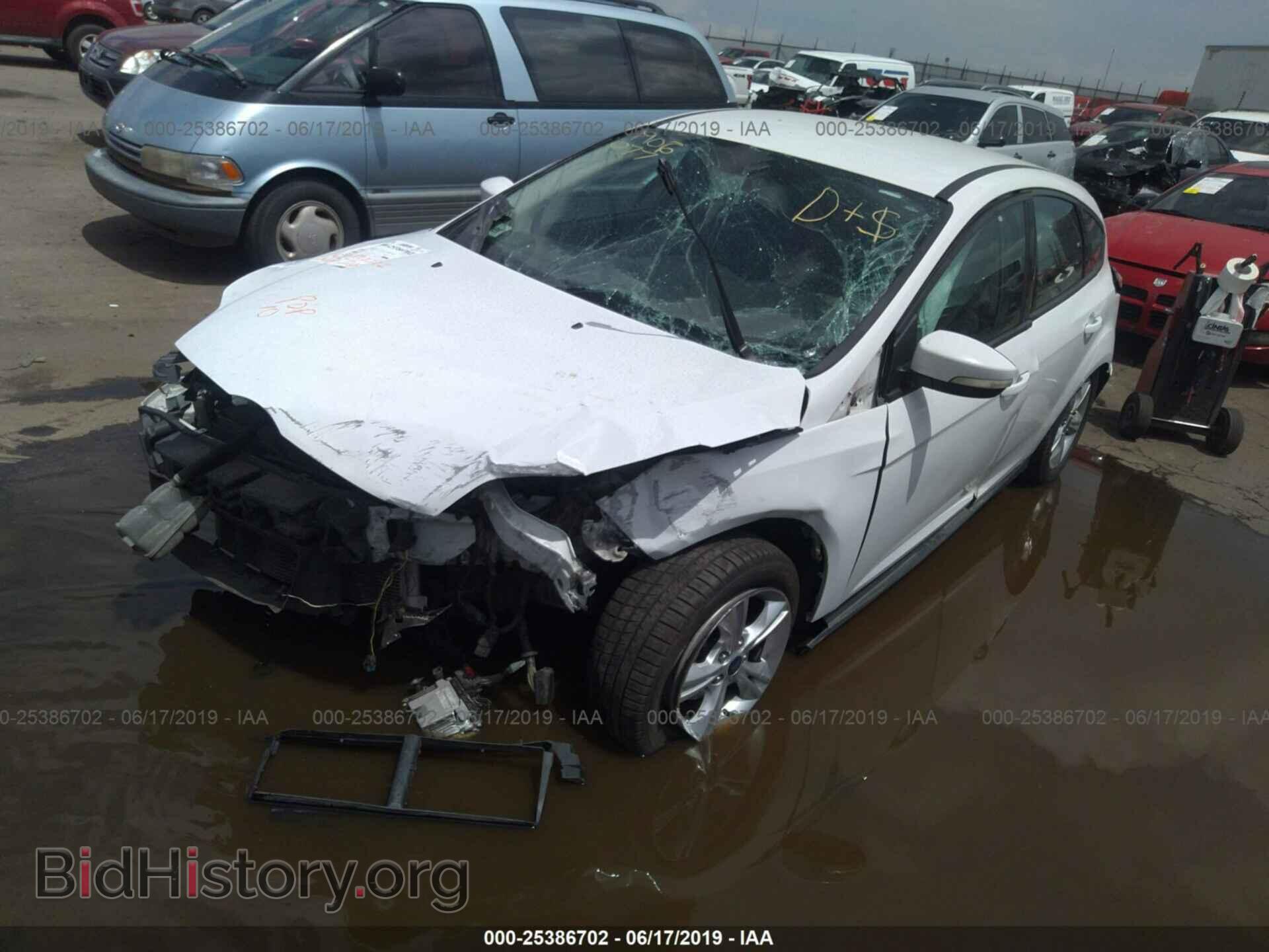 2014 FORD FOCUS - VIN: 1FADP3K2XEL180337 - Фото 2