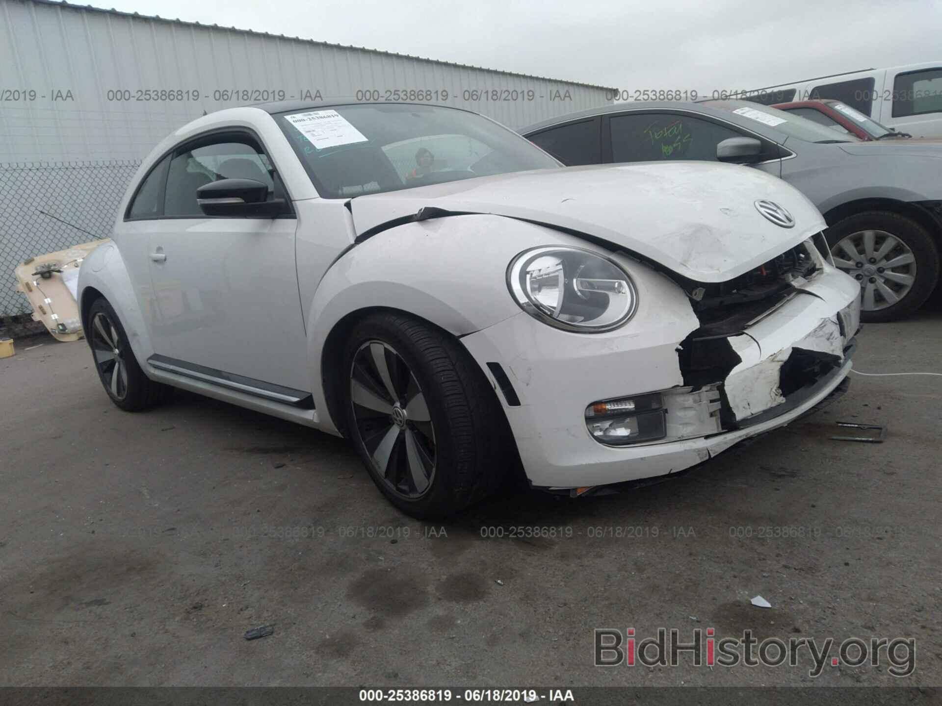 Photo 3VW4A7AT7CM651740 - VOLKSWAGEN BEETLE 2012