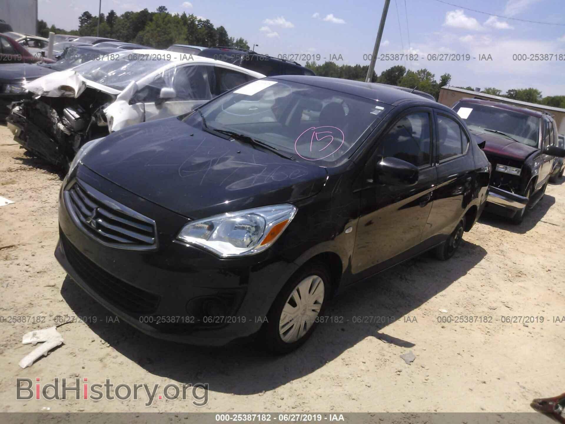 2017 MITSUBISHI MIRAGE - VIN: ML32F3FJ8HHF09006 - Фото 2