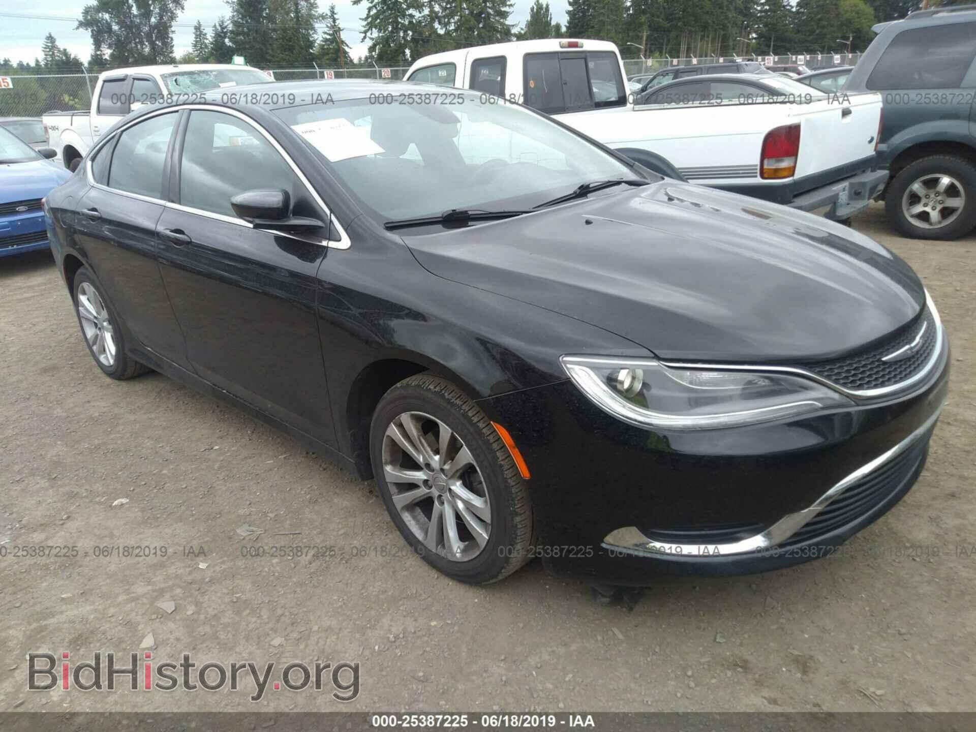 Photo 1C3CCCAB0FN674946 - CHRYSLER 200 2015