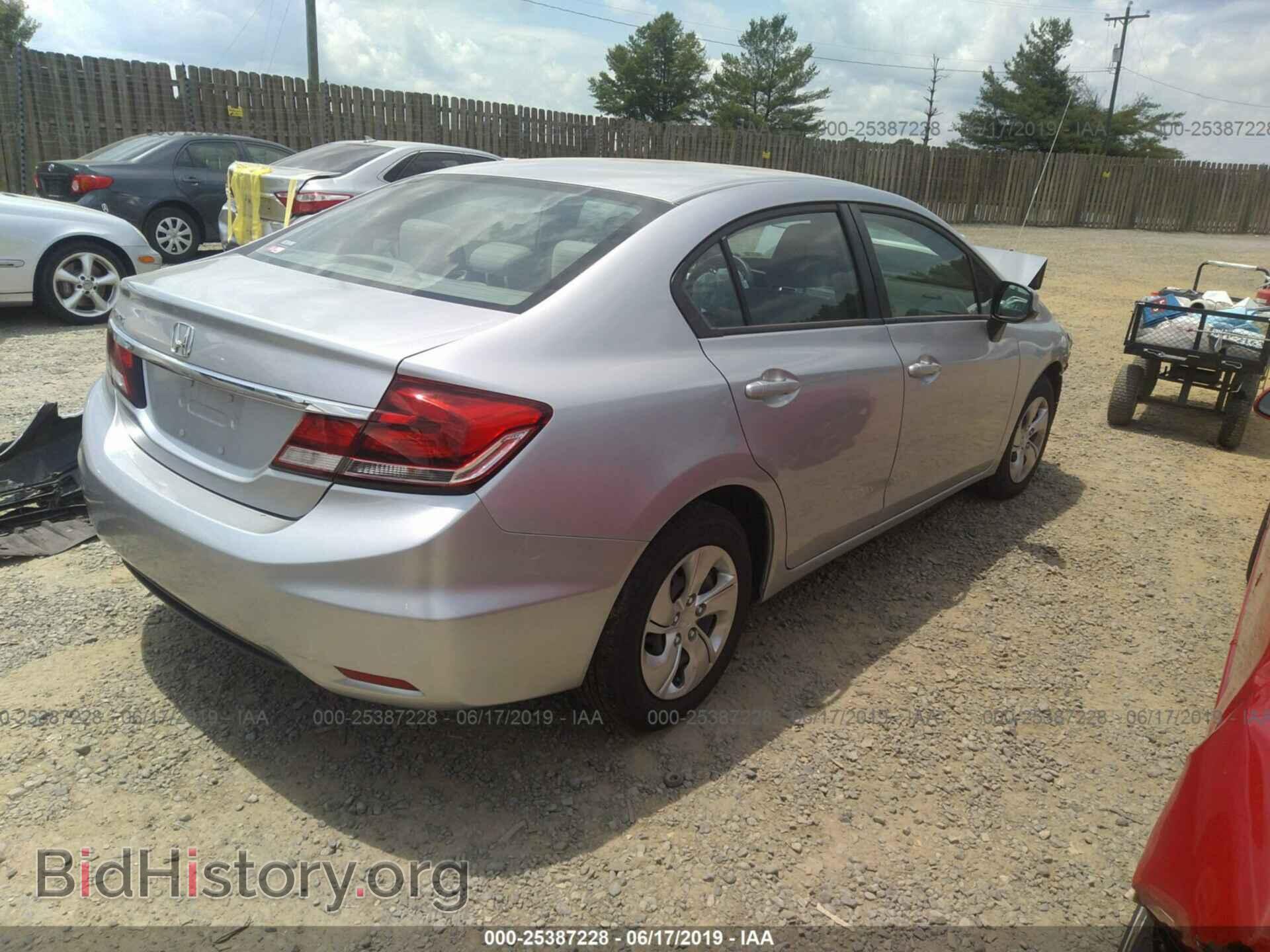 2013 HONDA CIVIC - VIN: 2HGFB2F50DH570747 - Фото 4