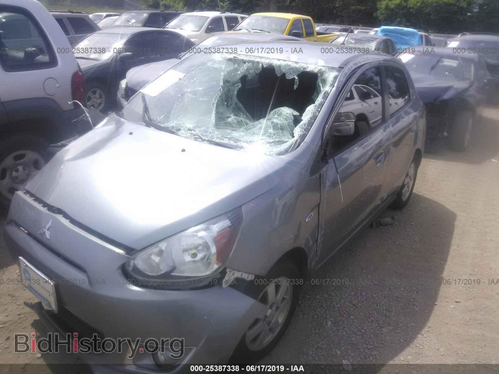 2015 MITSUBISHI MIRAGE - VIN: ML32A4HJ7FH051289 - Фото 2