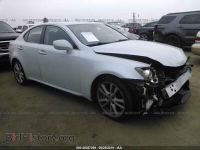 2006 Lexus IS 350, белый — VIN JTHBE262165005457, IAAI