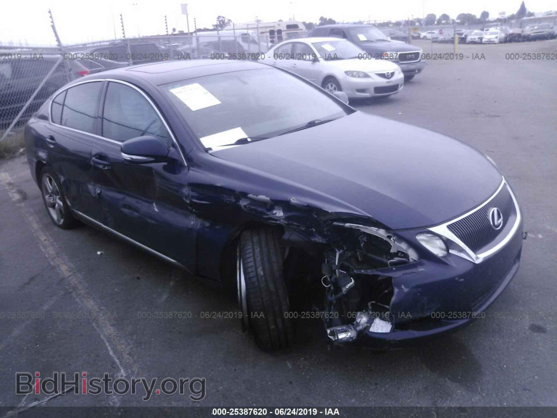 Photo JTHBE1KS9A0049681 - LEXUS GS 2010