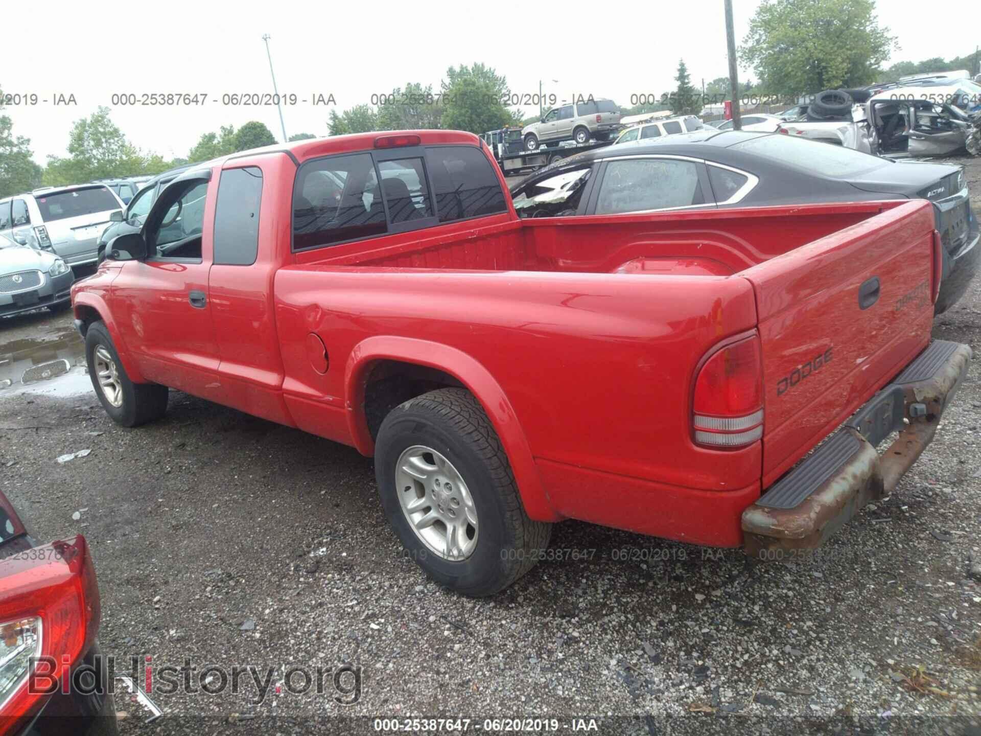 2004 DODGE DAKOTA - VIN: 1D7GL12K34S634719 - Фото 3