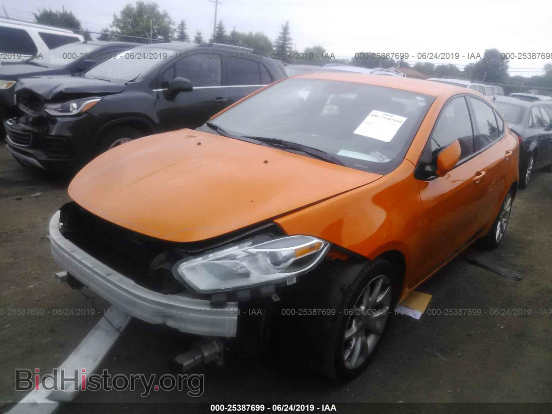 2013 DODGE DART - VIN: 1C3CDFBA5DD261105 - Фото 2