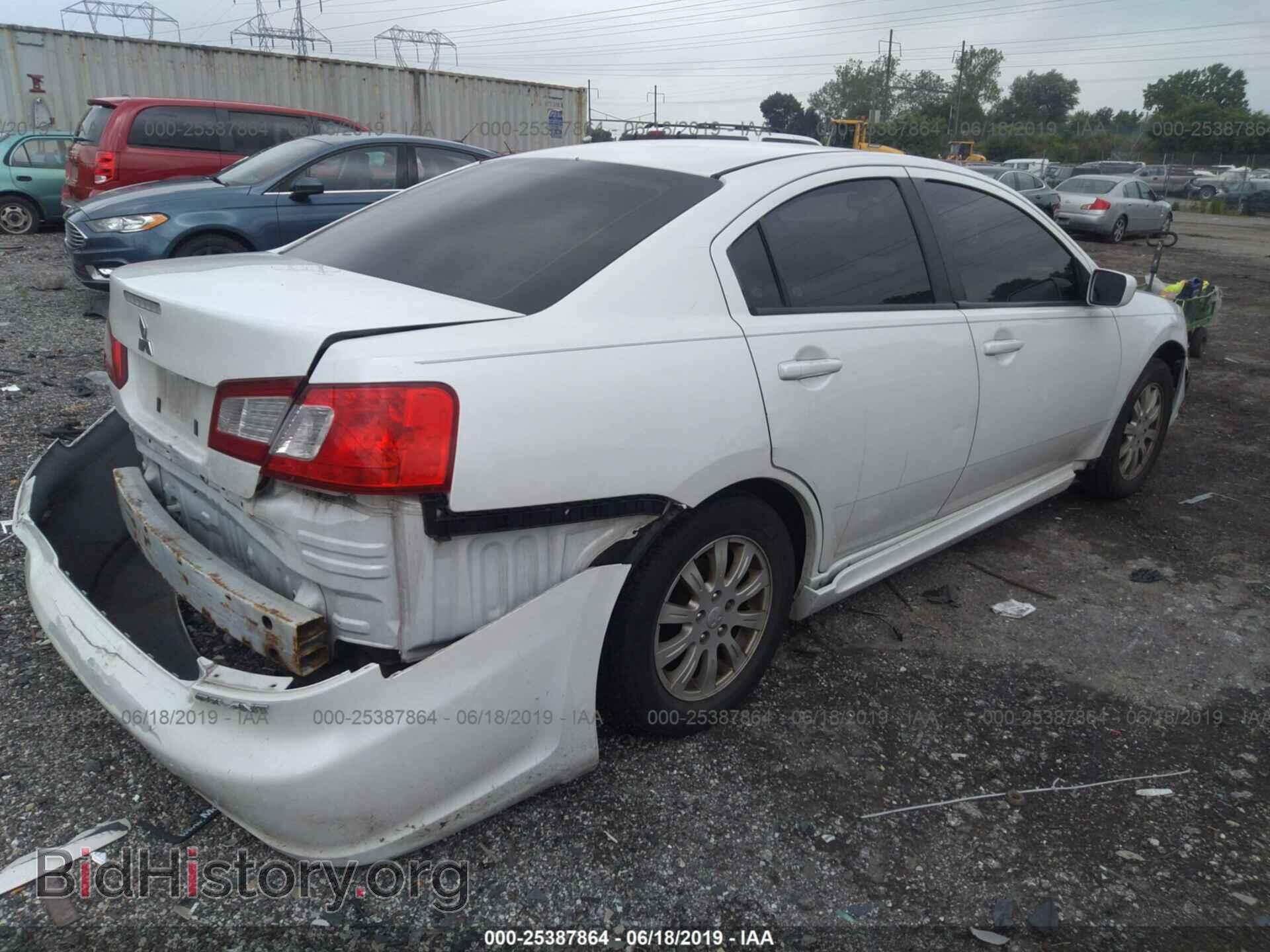 2010 MITSUBISHI GALANT - VIN: 4A32B2FF2AE013263 - Фото 4