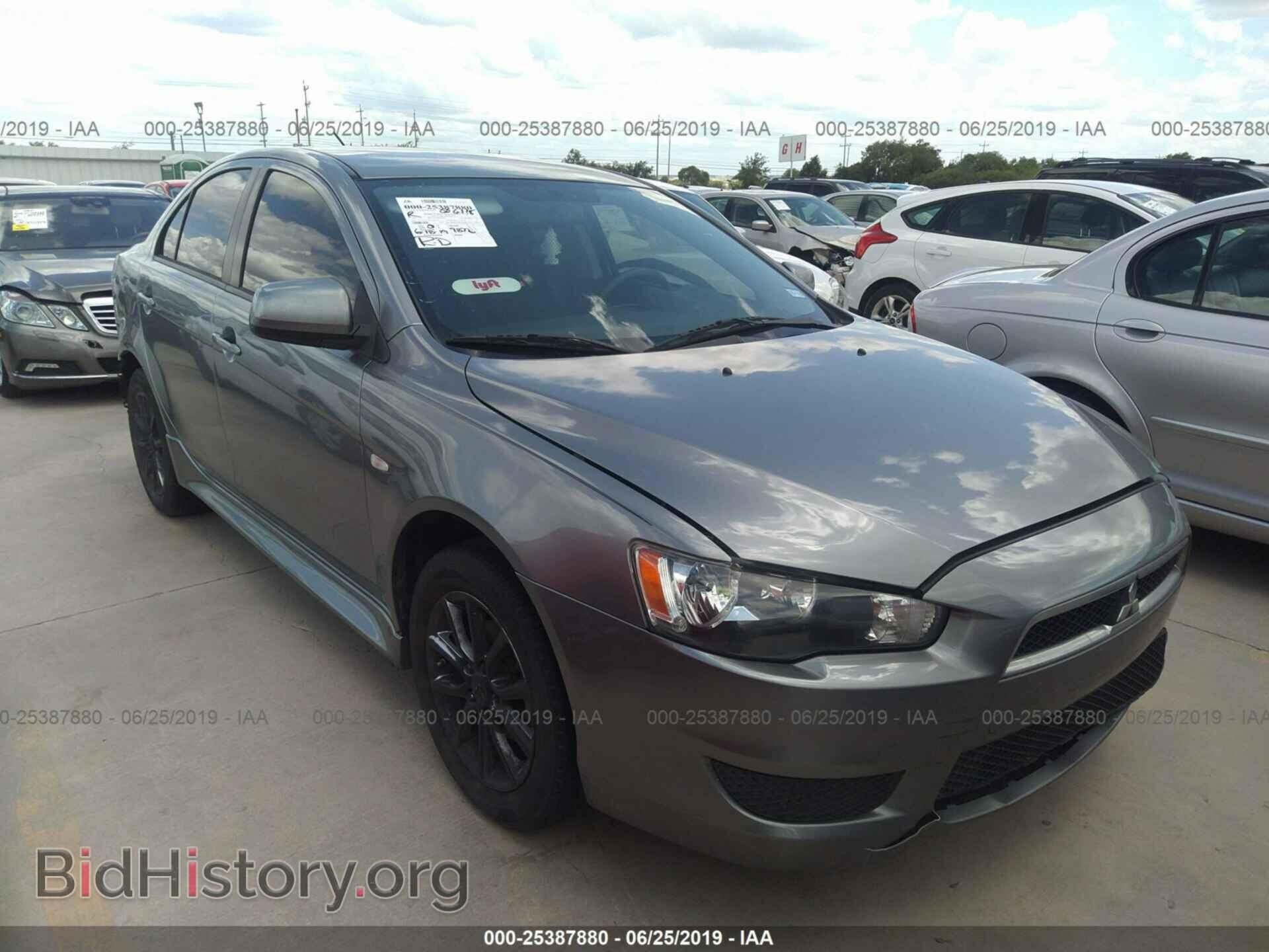Photo JA32U2FU1CU011524 - MITSUBISHI LANCER 2012