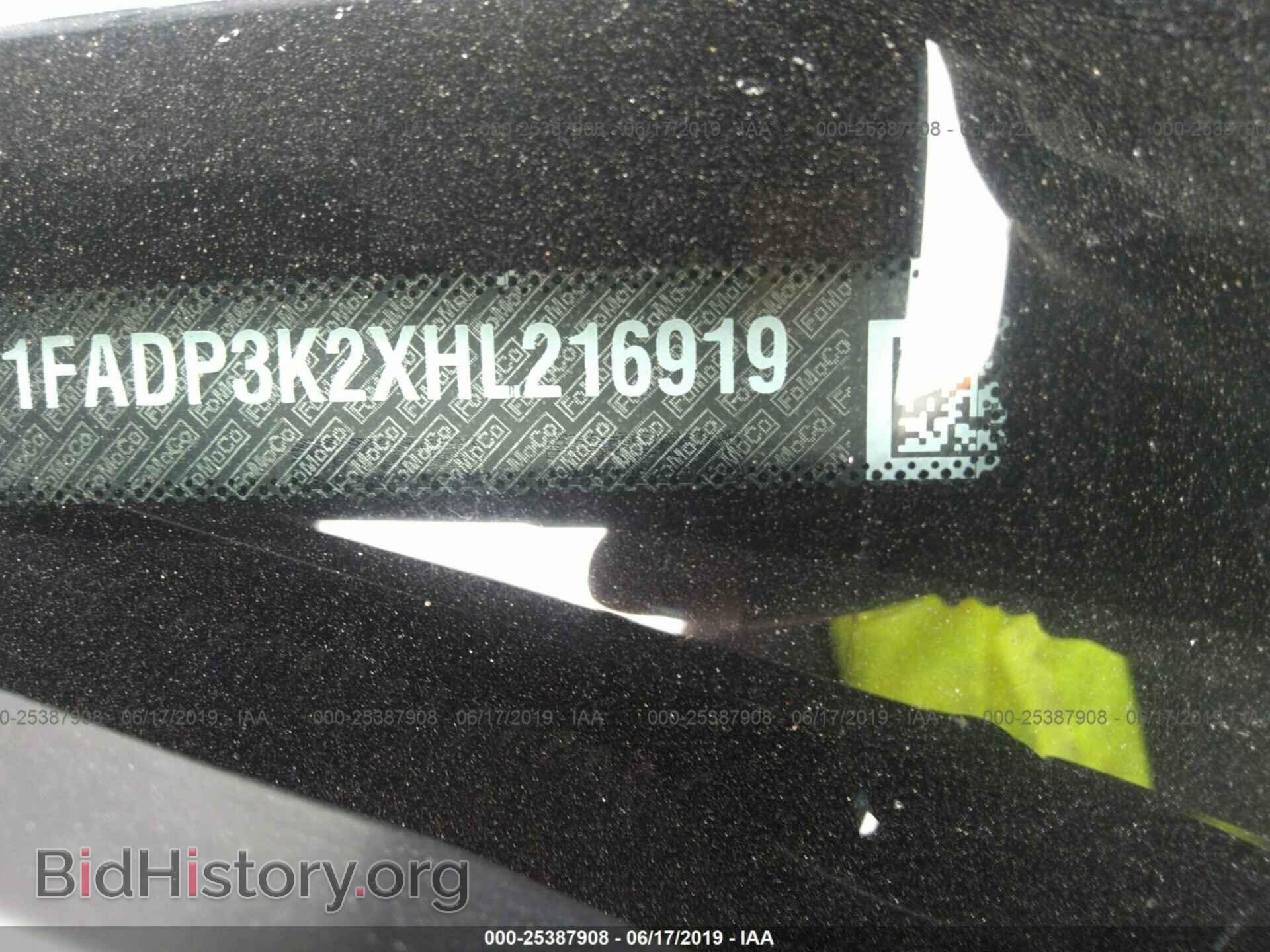 2017 FORD FOCUS - VIN: 1FADP3K2XHL216919 - Фото 9