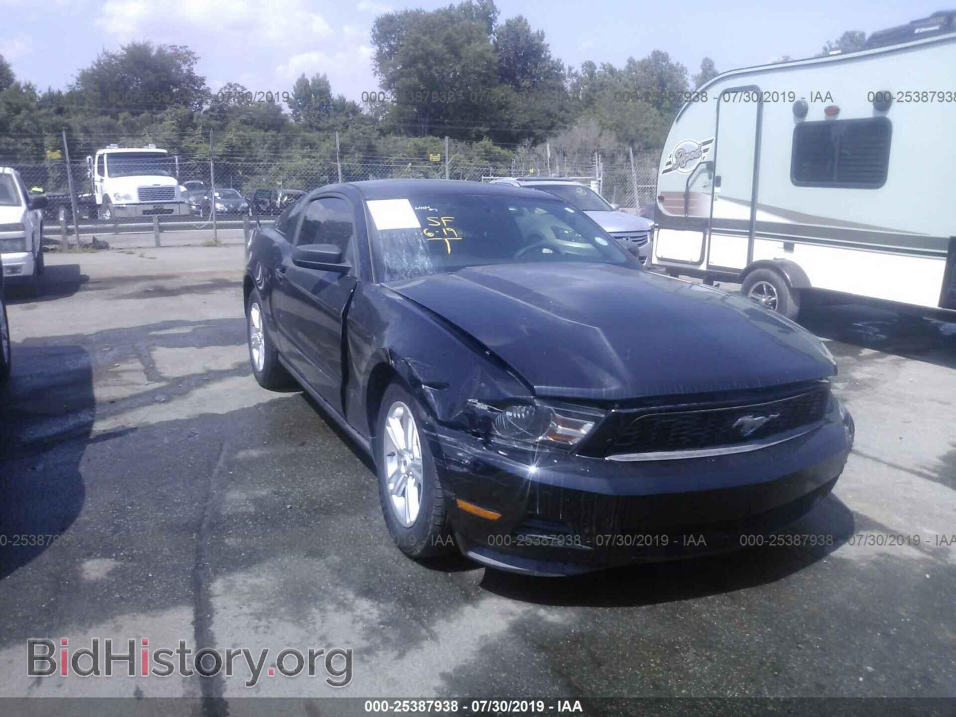 Фотография 1ZVBP8AM9C5222948 - FORD MUSTANG 2012