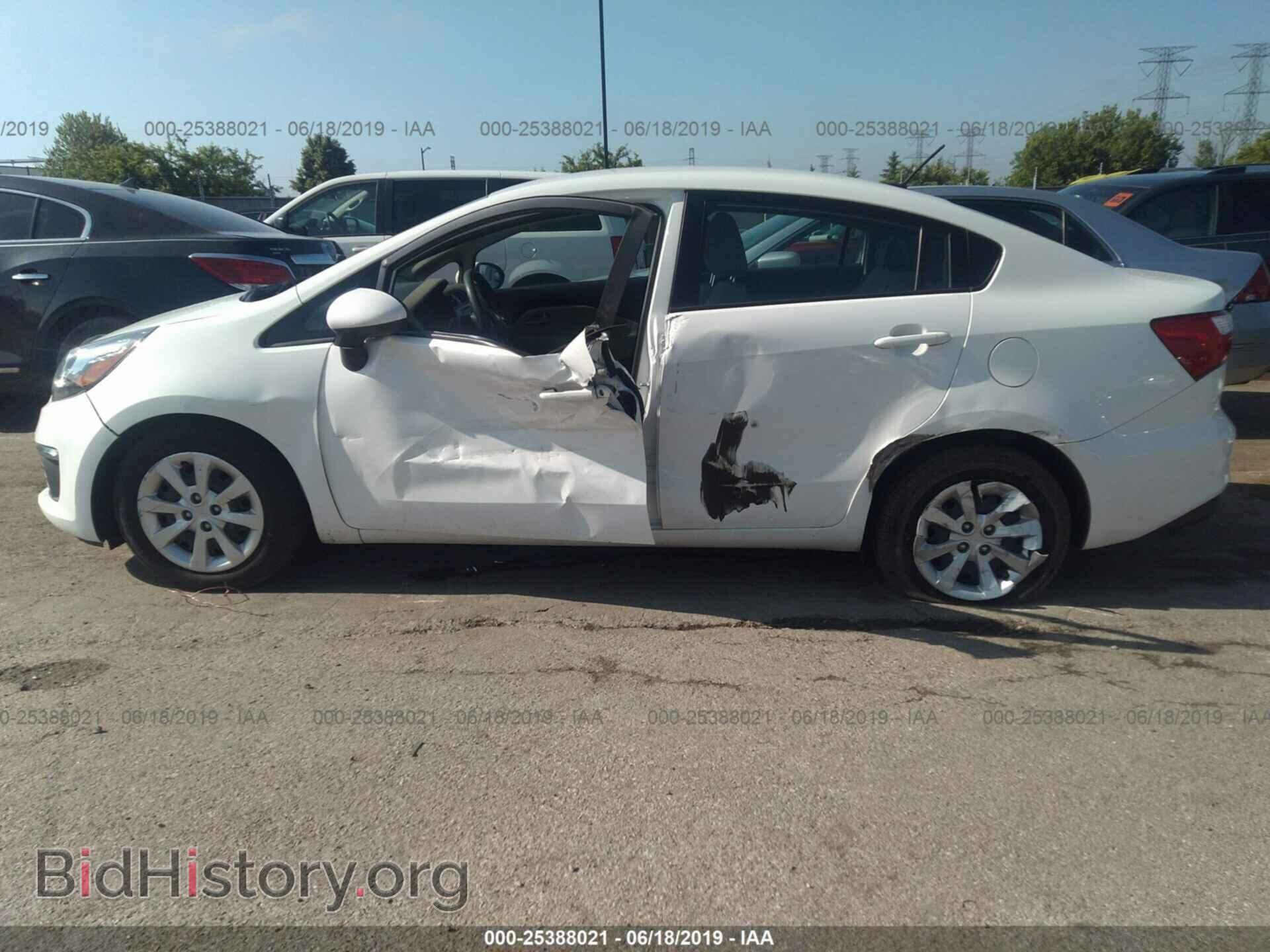 2016 KIA RIO - VIN: KNADM4A36G6543346 - Фото 6