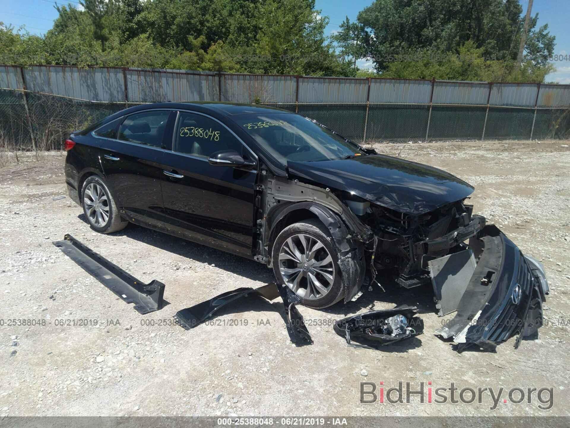 Photo 5NPE34AB4FH259610 - HYUNDAI SONATA 2015