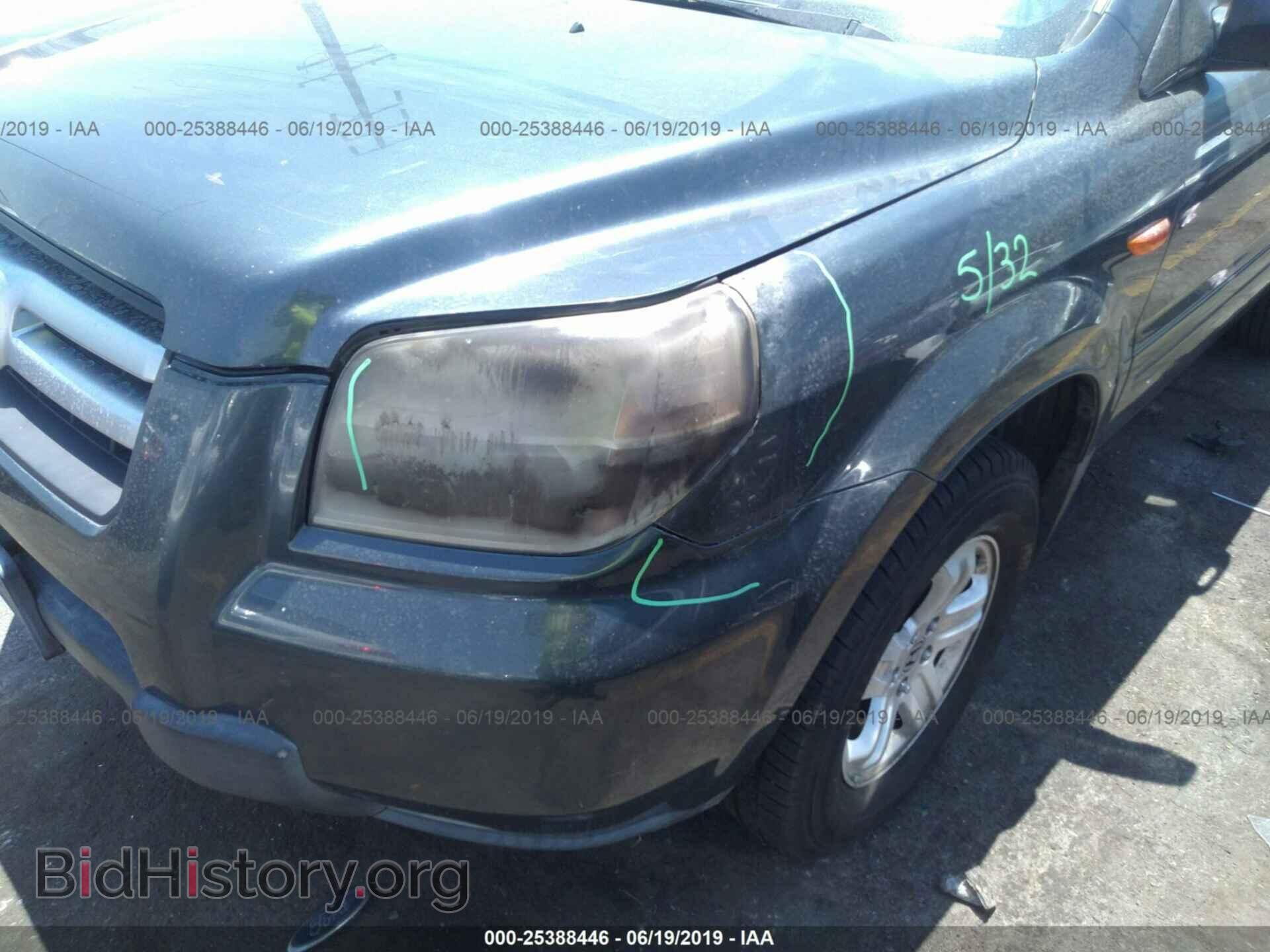 2006 HONDA PILOT - VIN: 5FNYF28166B040328 - Фото 6