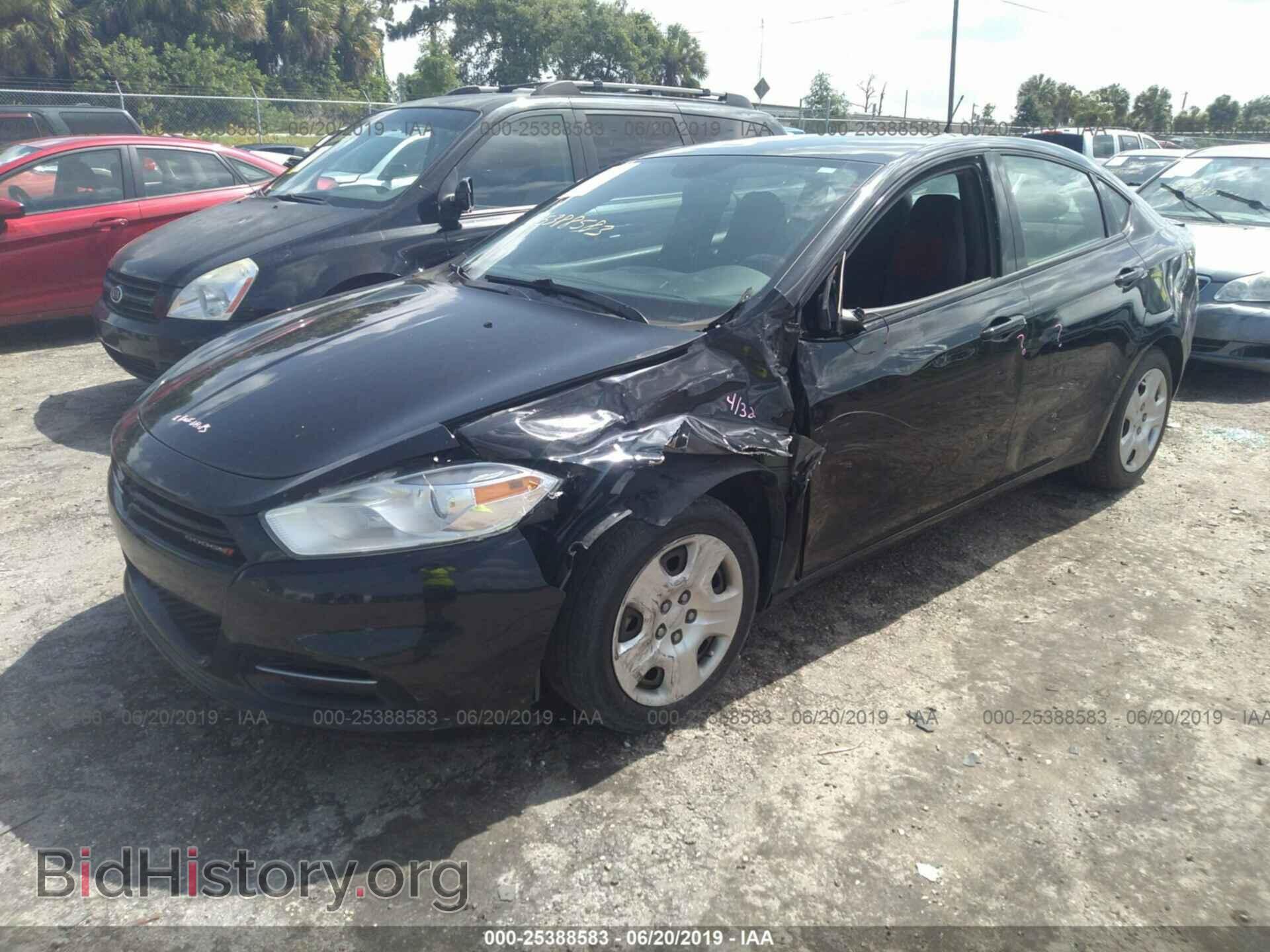2014 DODGE DART - VIN: 1C3CDFAAXED753292 - Фото 2