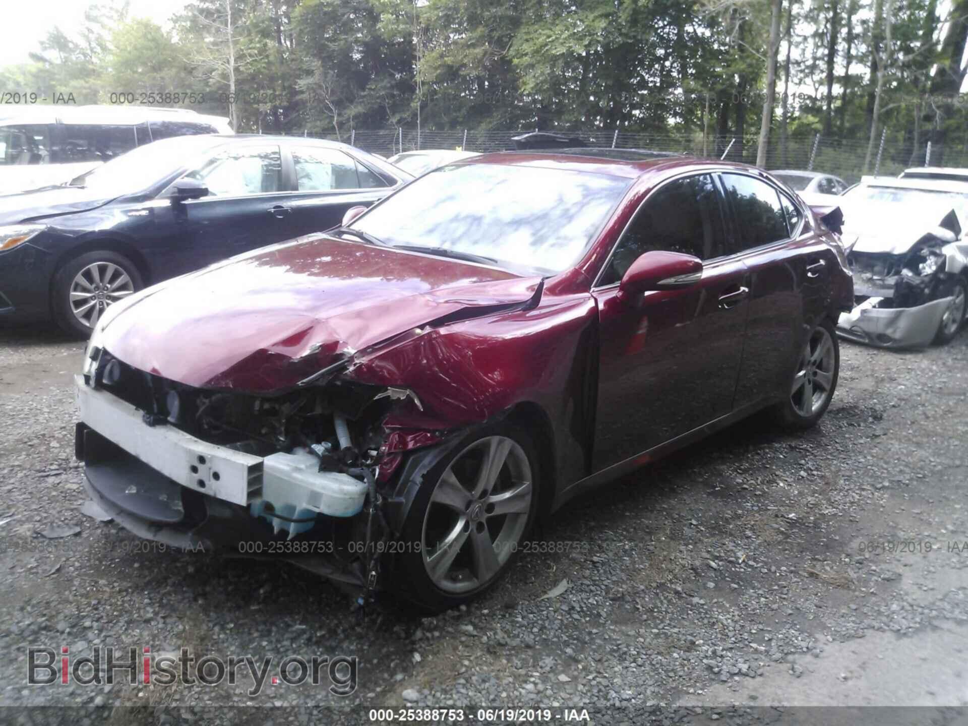 2012 LEXUS IS - VIN: JTHBF5C25C5166067 - Photo 2