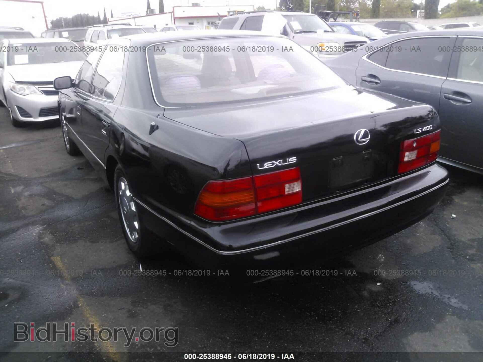 1996 LEXUS LS - VIN: JT8BH22F8T0036777 - Фото 3