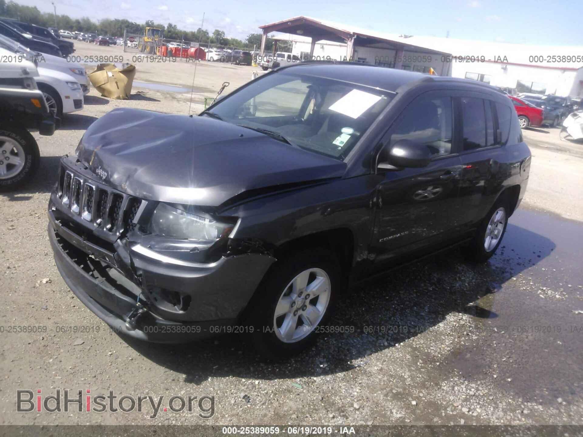 2014 JEEP COMPASS - VIN: 1C4NJCBAXED844332 - Photo 2