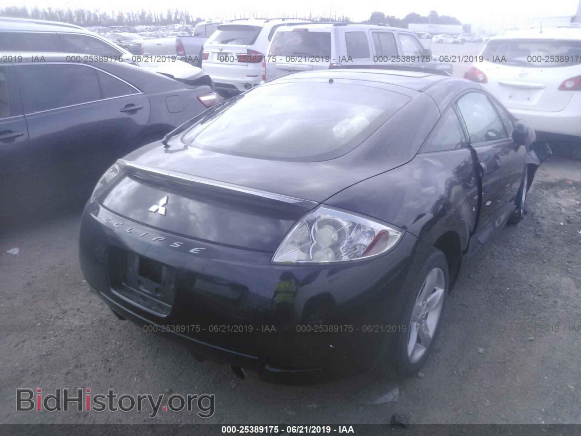 2007 MITSUBISHI ECLIPSE - VIN: 4A3AK24F37E023484 - Фото 4