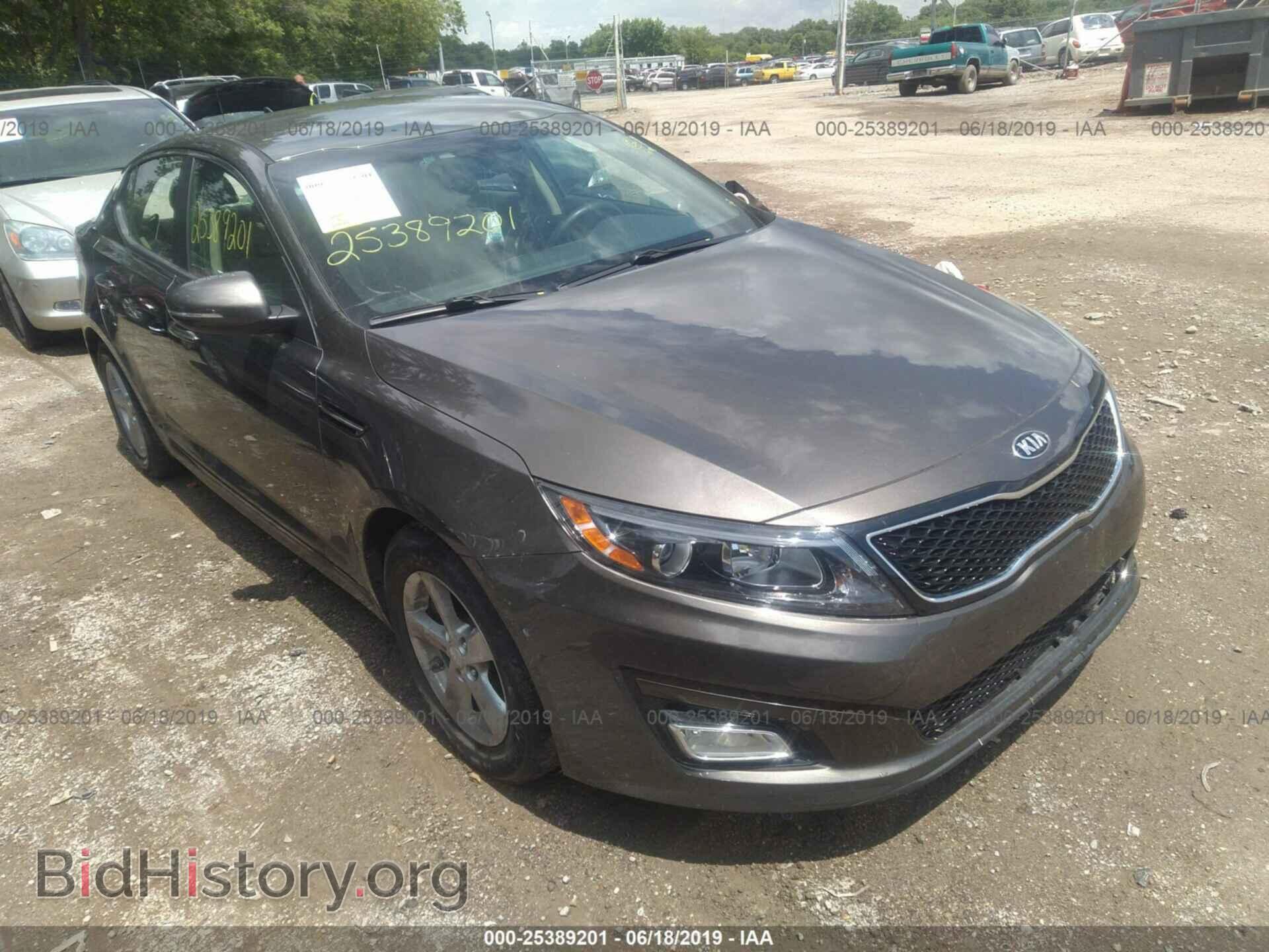 Фотография 5XXGM4A74FG401306 - KIA OPTIMA 2015