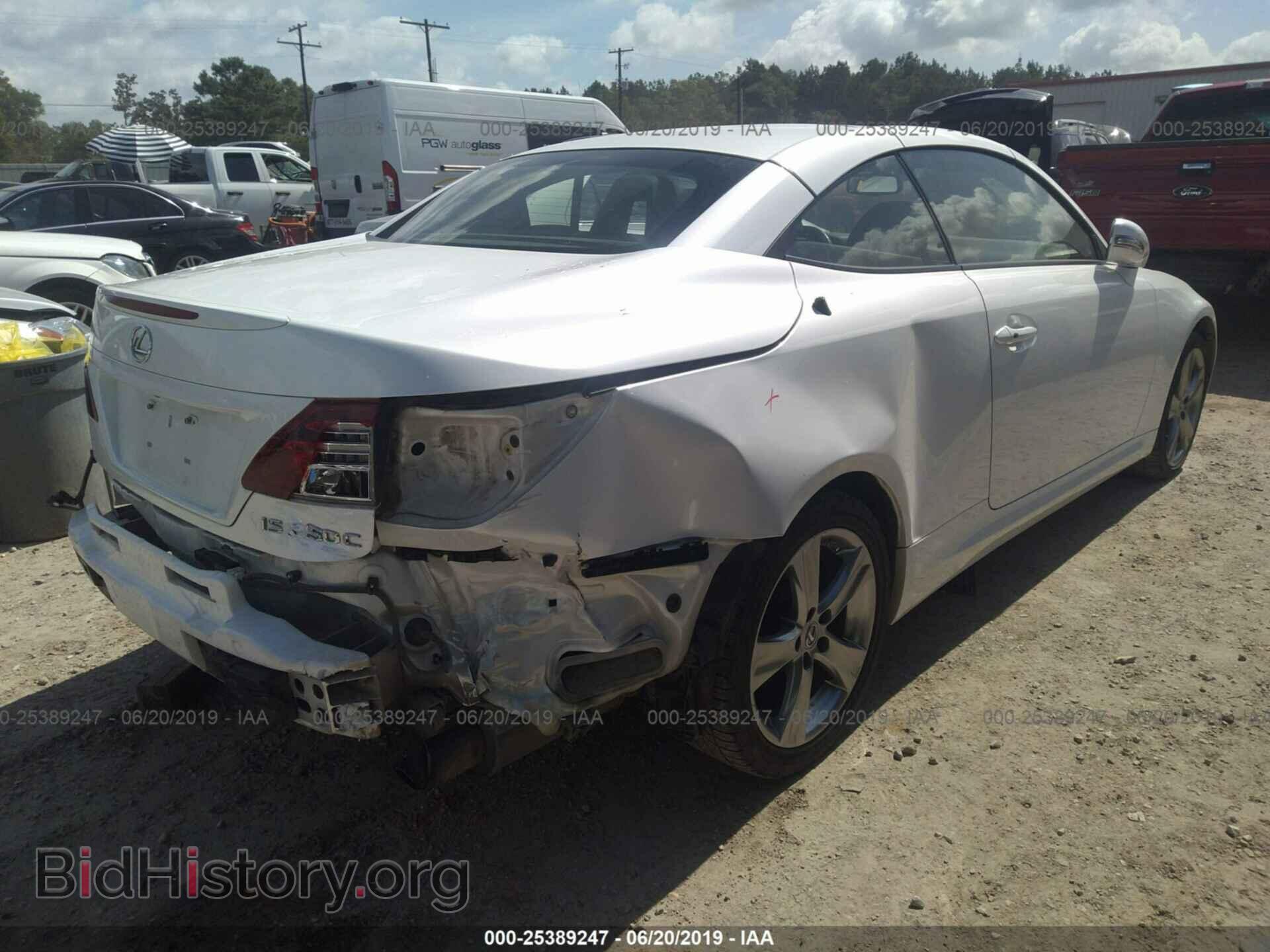 2012 LEXUS IS - VIN: JTHFF2C27C2524724 - Фото 4