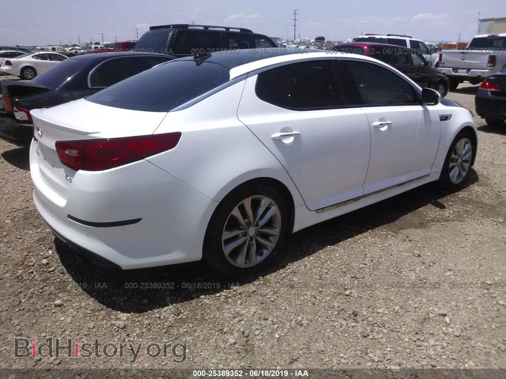 2015 KIA OPTIMA - VIN: 5XXGR4A67FG357214 - Photo 4