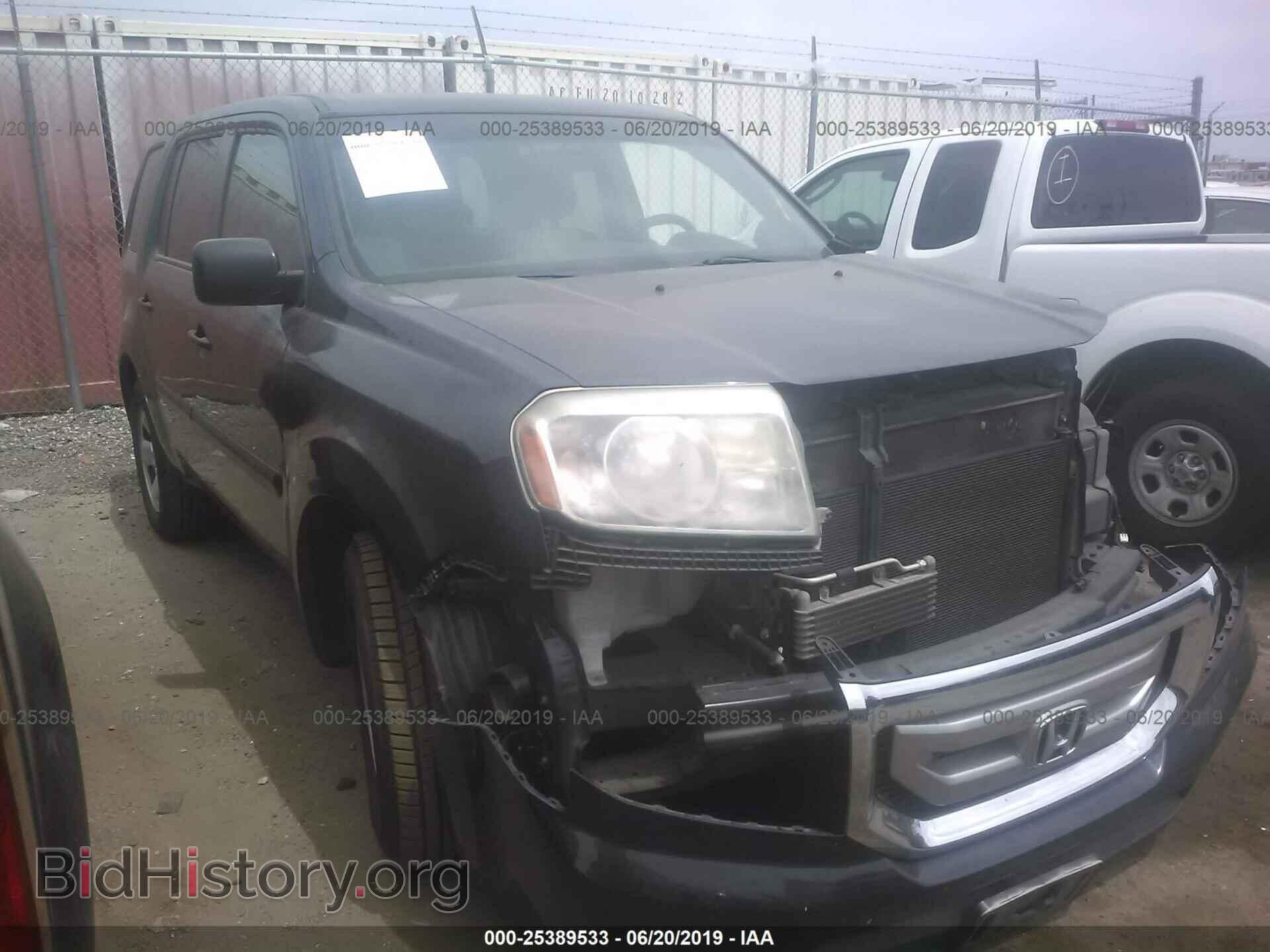 Фотография 5FNYF3H28BB021871 - HONDA PILOT 2011
