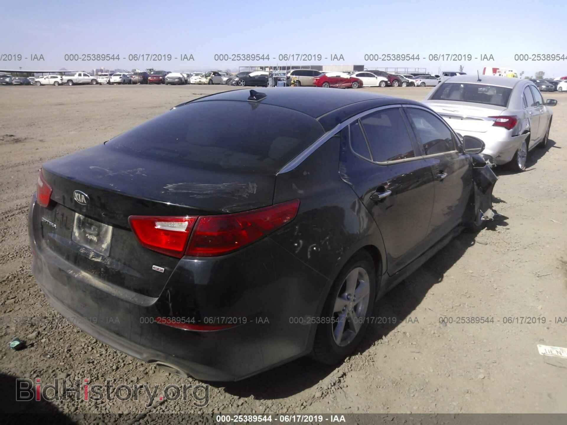 2015 KIA OPTIMA - VIN: 5XXGM4A74FG386824 - Фото 4