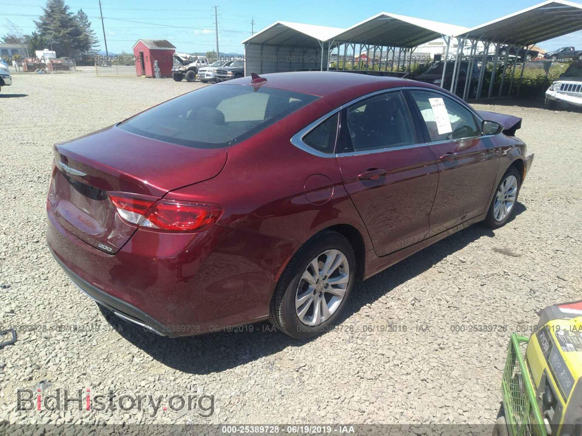 2016 CHRYSLER 200 - VIN: 1C3CCCAG9GN102061 - Photo 4