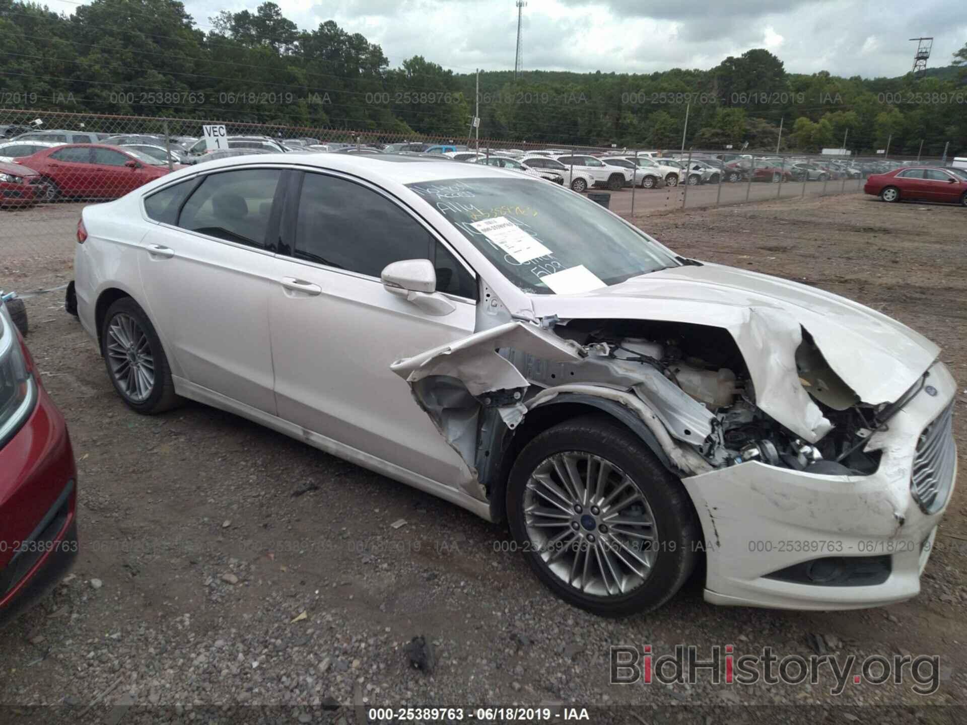 Photo 3FA6P0H98ER106721 - FORD FUSION 2014