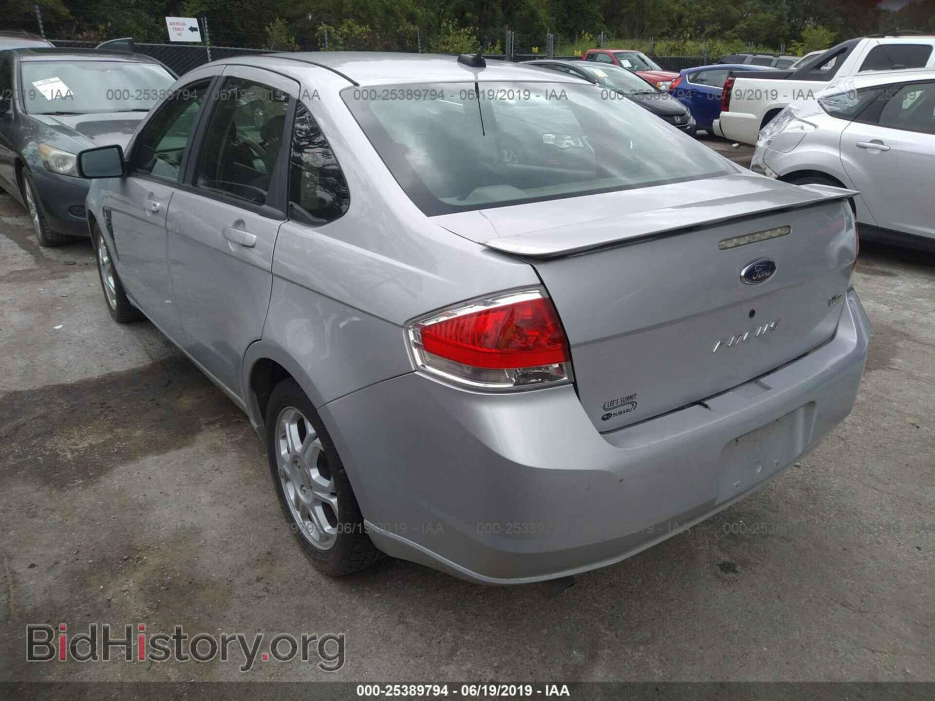 2008 FORD FOCUS - VIN: 1FAHP35N78W234431 - Фото 3