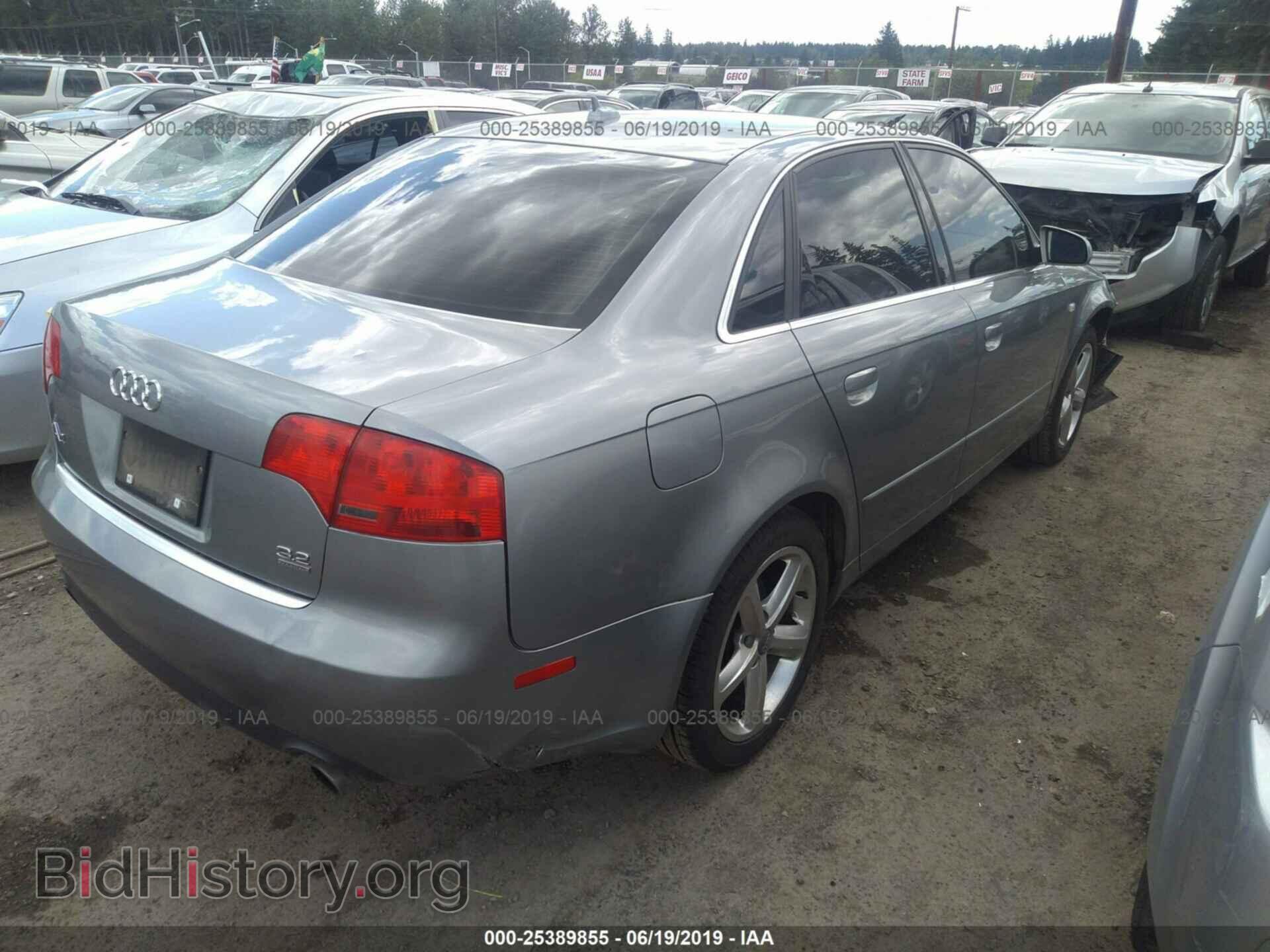 2007 AUDI A4 - VIN: WAUDH78E27A080440 - Фото 4