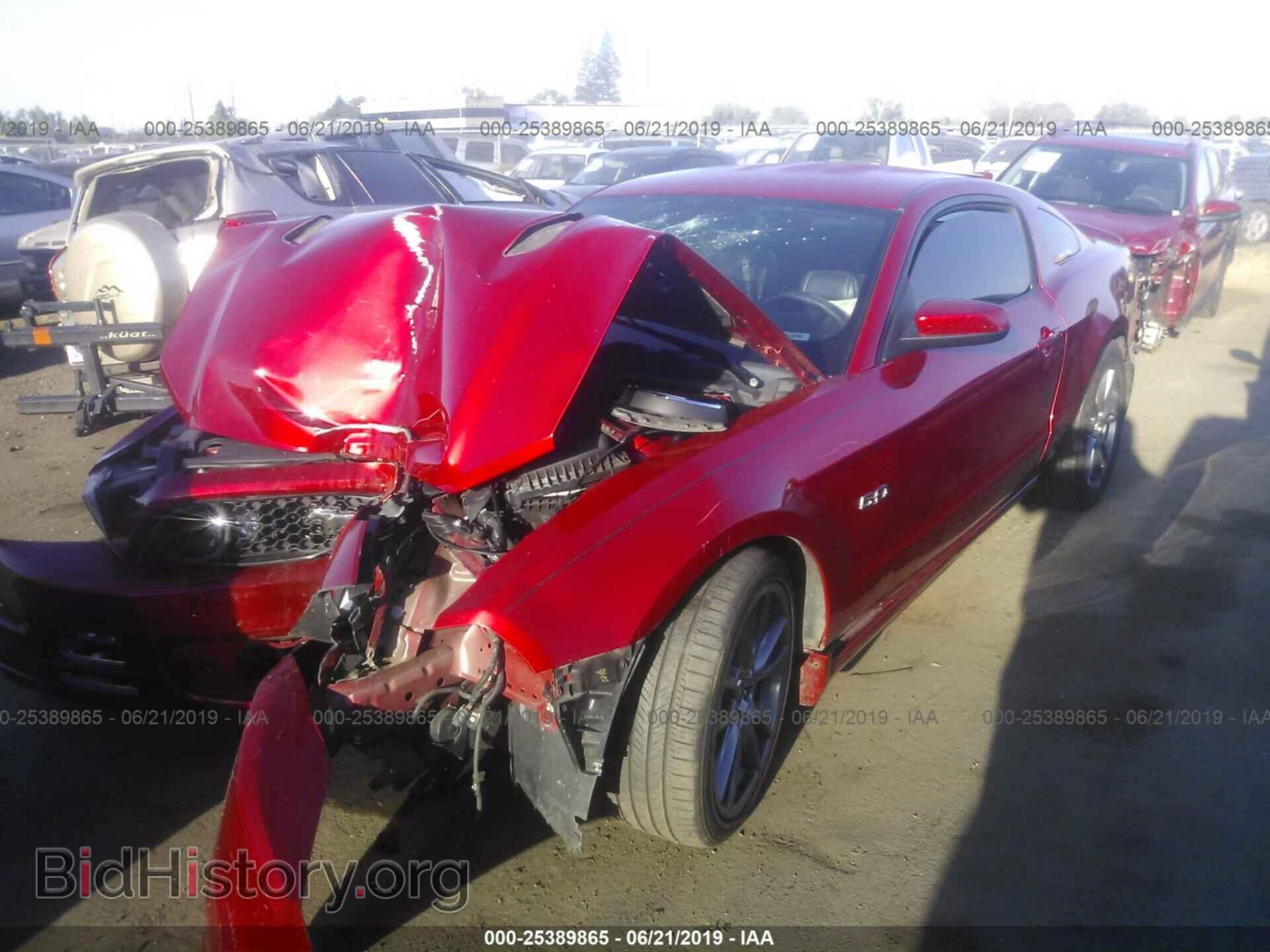 2013 FORD MUSTANG - VIN: 1ZVBP8CF7D5264731 - Фото 2