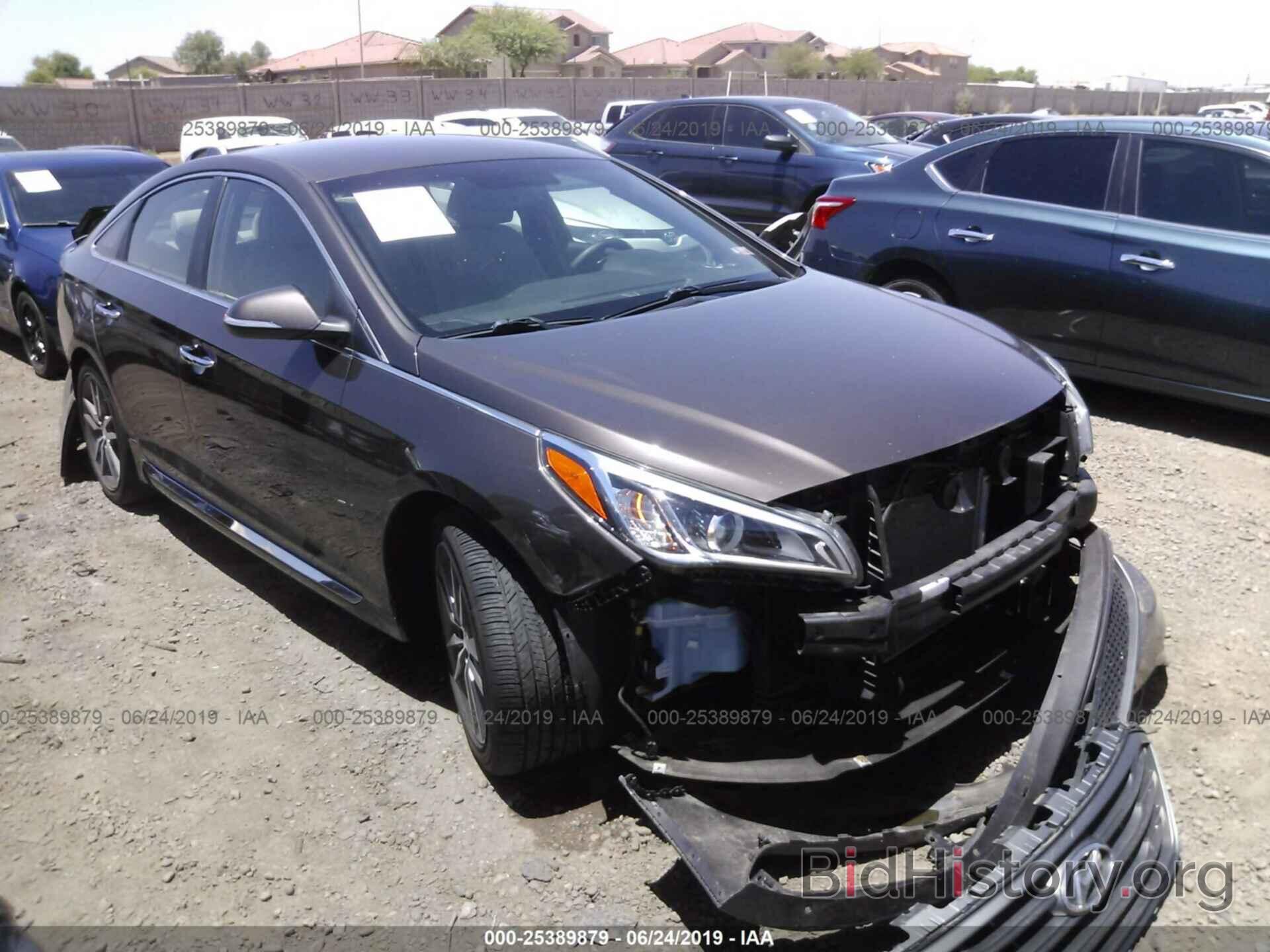 Photo 5NPE34AB1FH220554 - HYUNDAI SONATA 2015