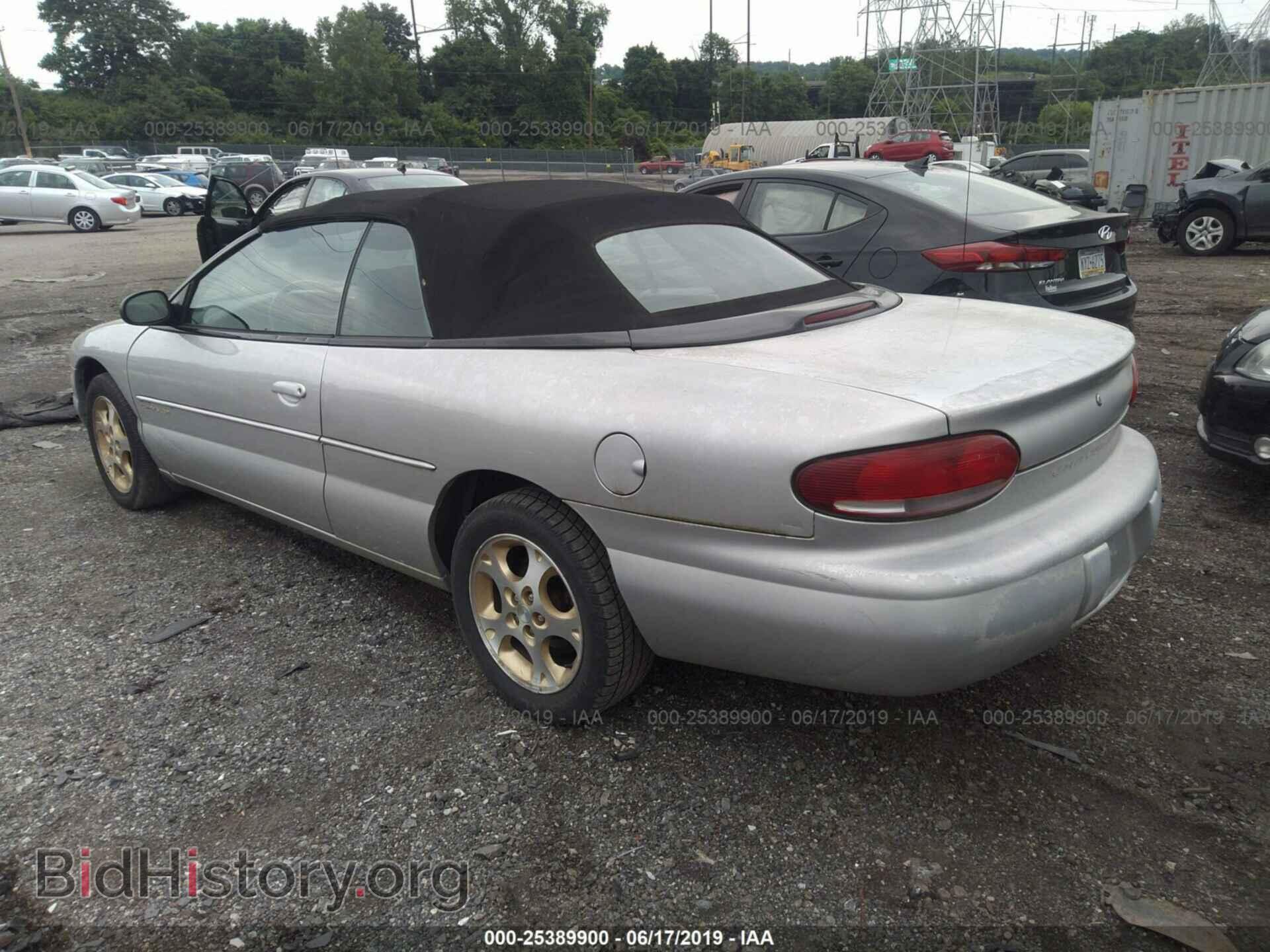 2000 CHRYSLER SEBRING - VIN: 3C3EL55H1YT207380 - Фото 3