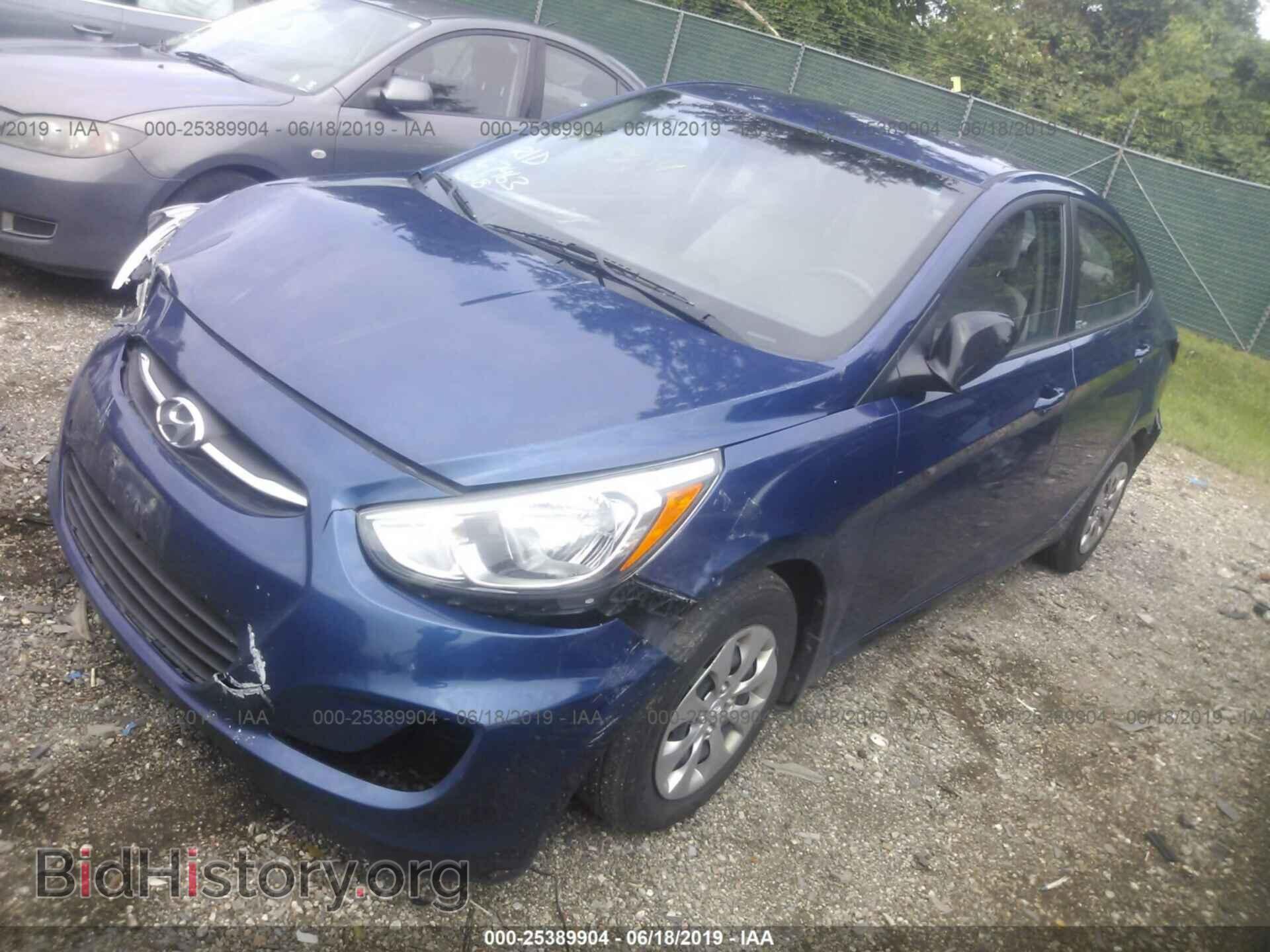 2016 HYUNDAI ACCENT - VIN: KMHCT4AE7GU972893 - Фото 2