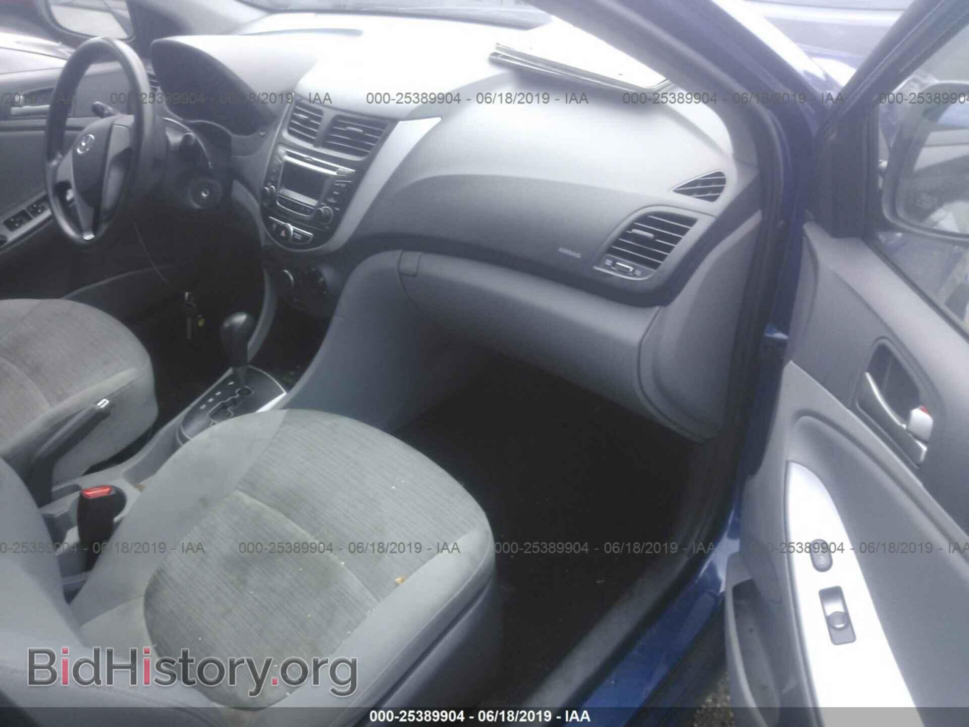 2016 HYUNDAI ACCENT - VIN: KMHCT4AE7GU972893 - Фото 5