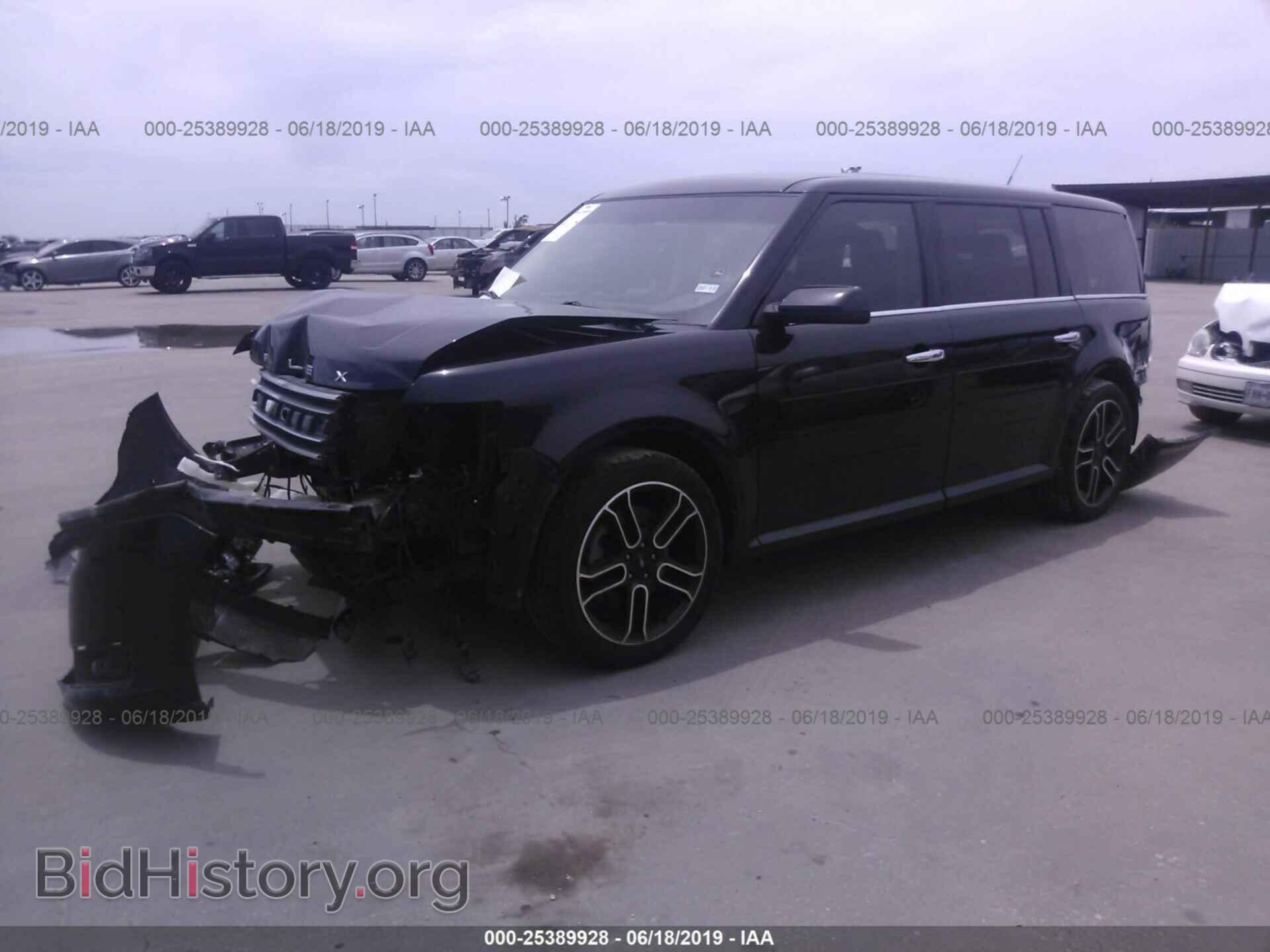 2014 FORD FLEX - VIN: 2FMGK5D86EBD20768 - Фото 2