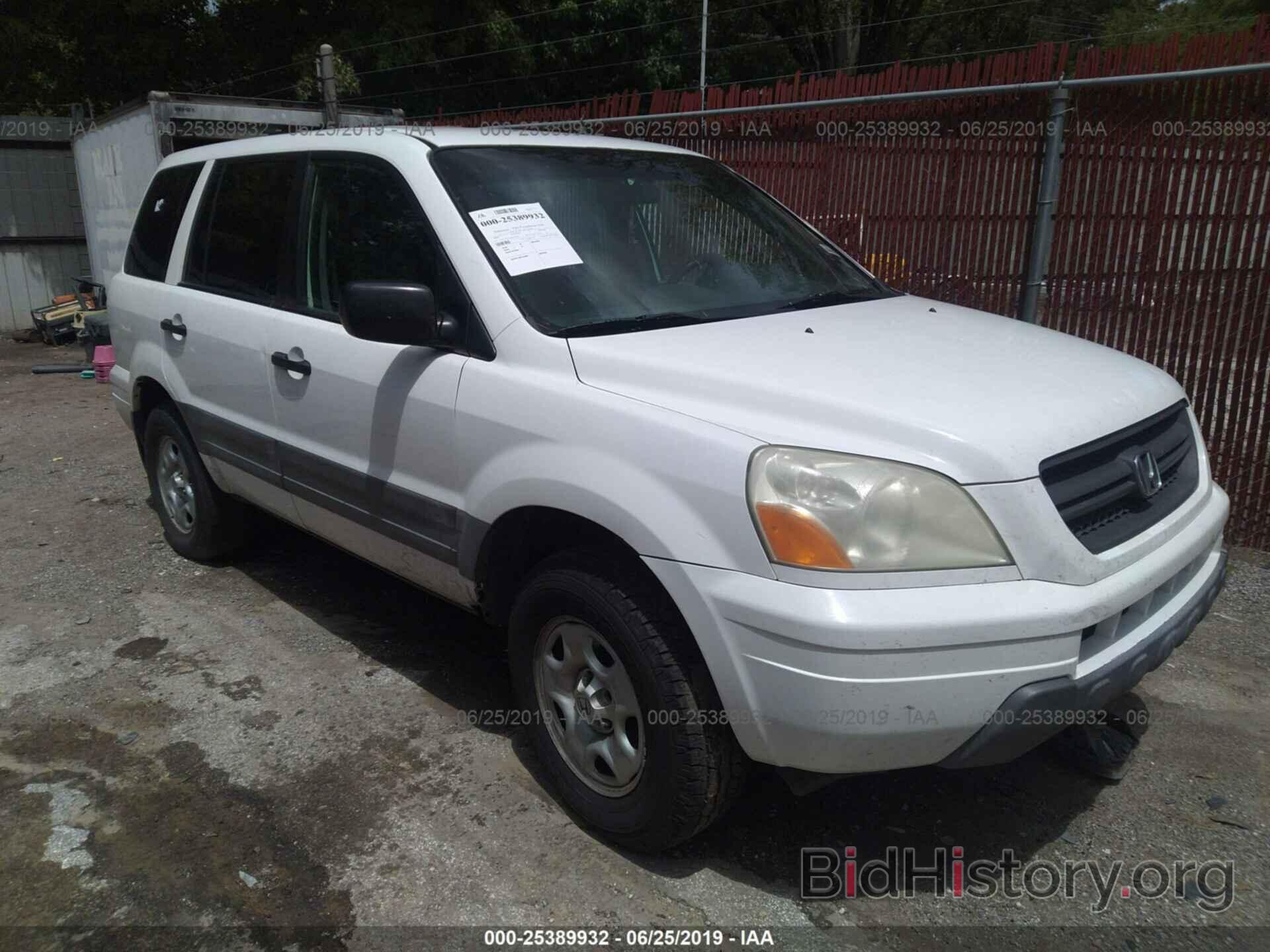 Photo 2HKYF181X4H535298 - HONDA PILOT 2004