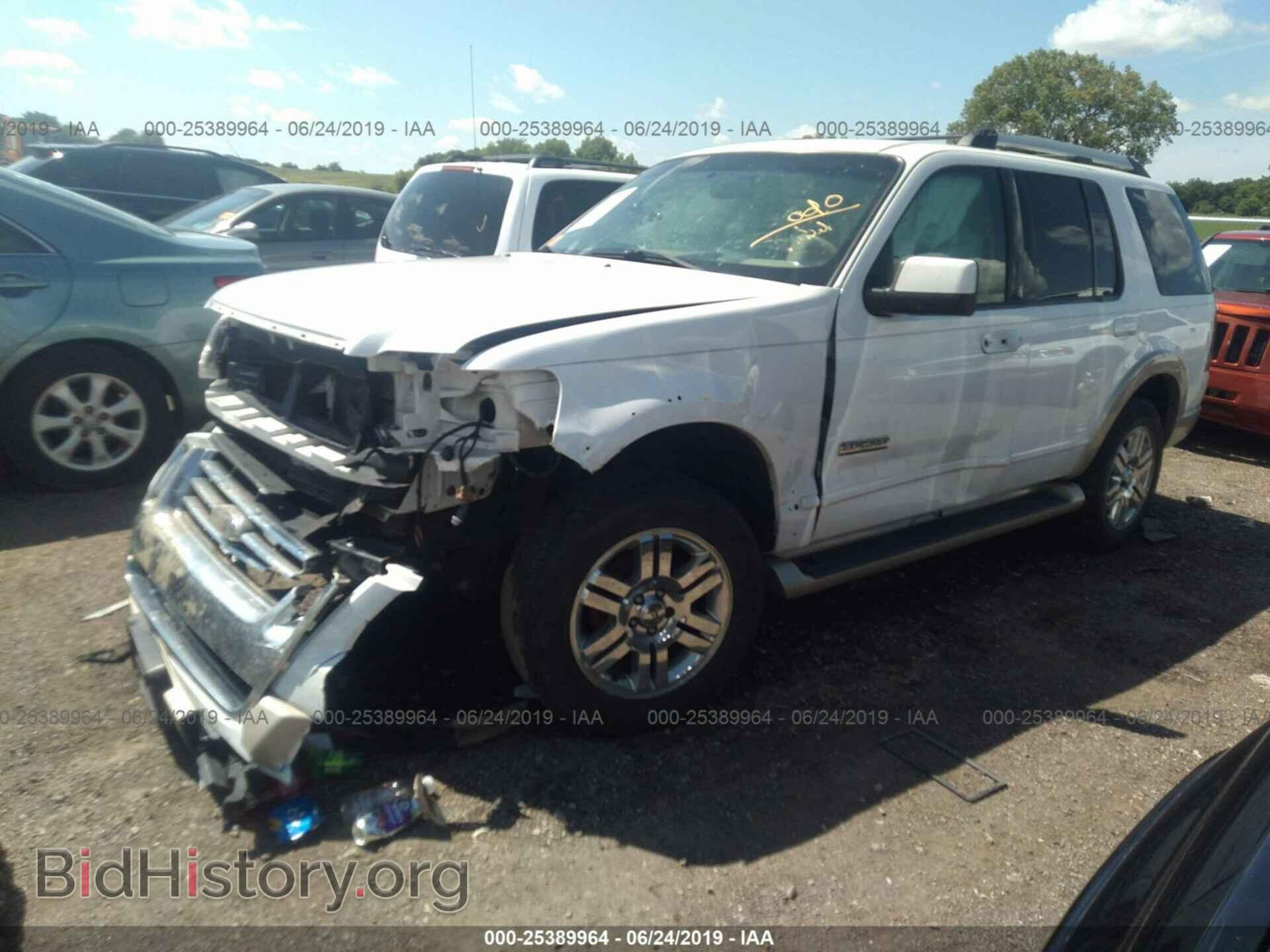 2007 FORD EXPLORER - VIN: 1FMEU64E27UA36323 - Фото 2