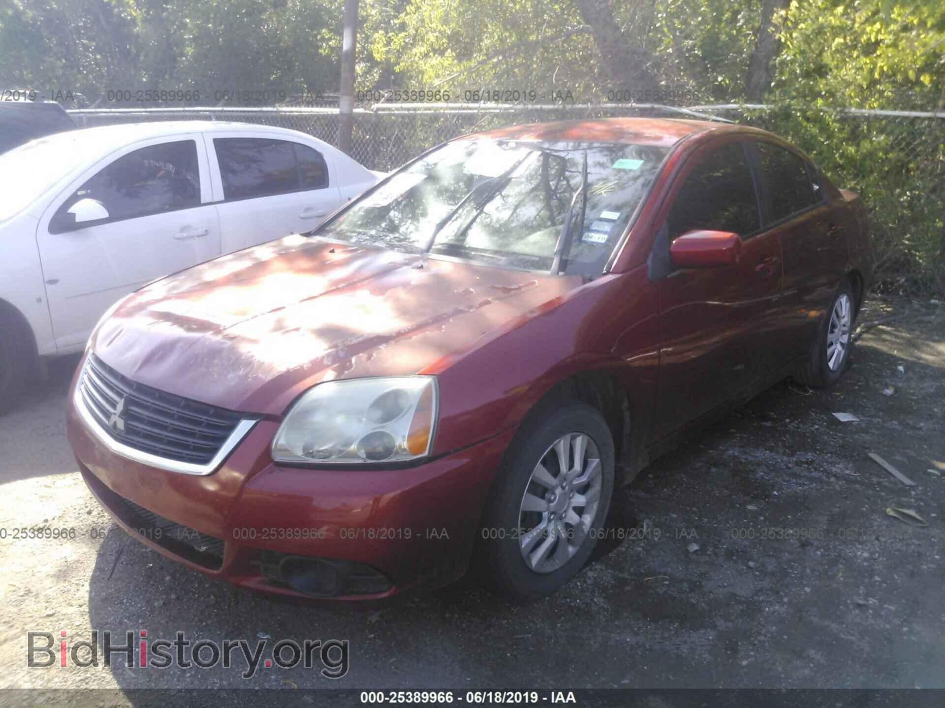 2009 MITSUBISHI GALANT - VIN: 4A3AB36F79E031402 - Фото 2