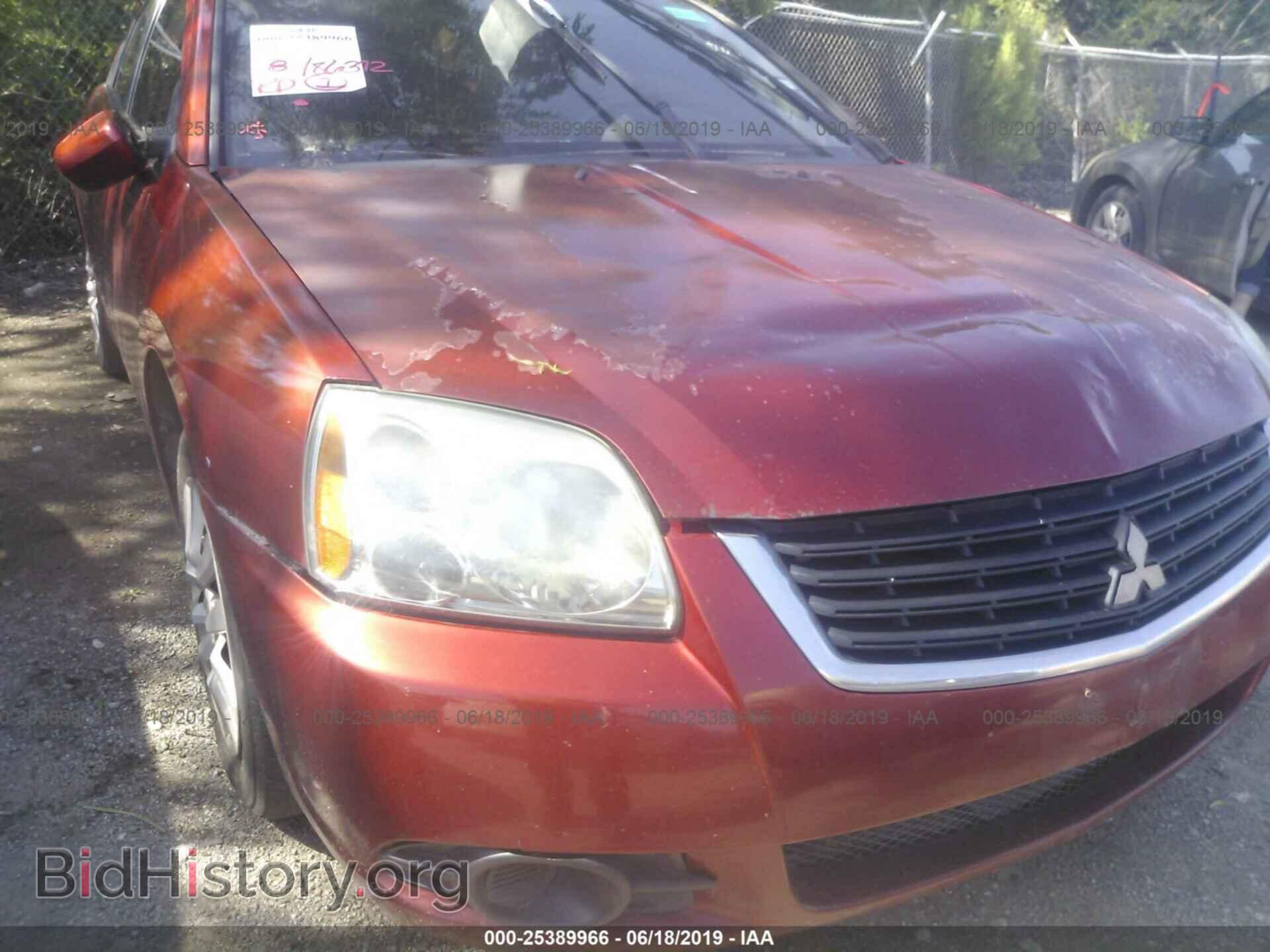2009 MITSUBISHI GALANT - VIN: 4A3AB36F79E031402 - Фото 6