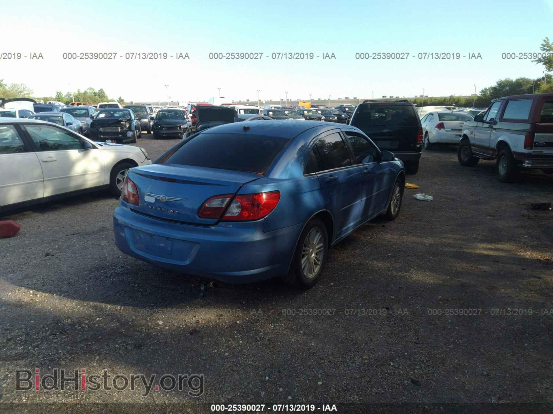 2007 CHRYSLER SEBRING - VIN: 1C3LC56K37N537473 - Фото 4