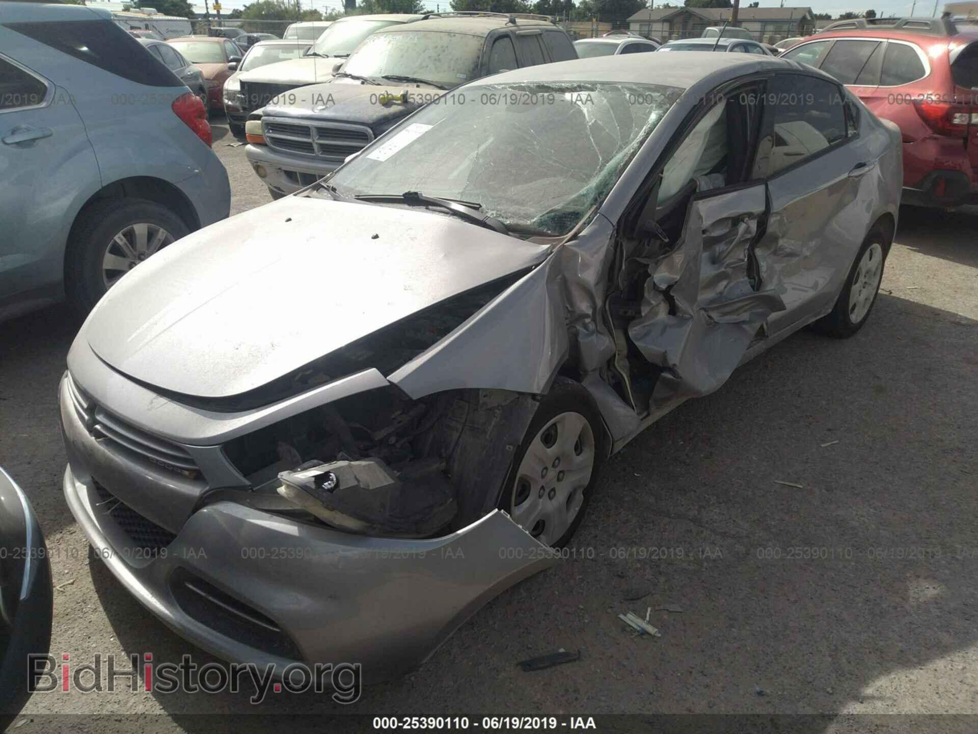 2015 DODGE DART - VIN: 1C3CDFAAXFD187541 - Фото 2