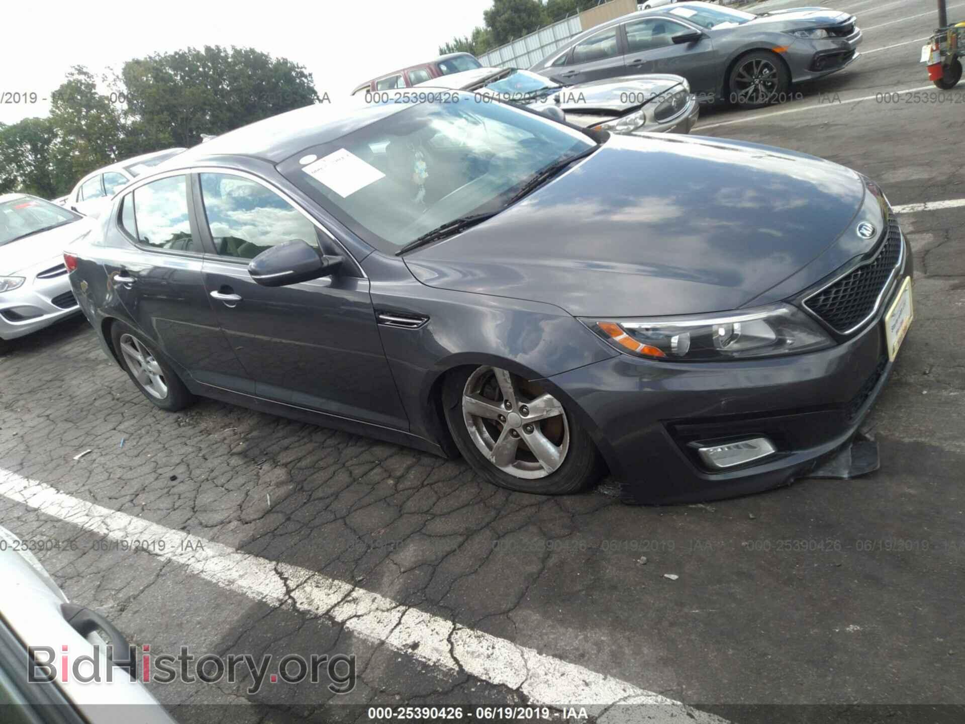 Фотография KNAGM4A73F5631307 - KIA OPTIMA 2015