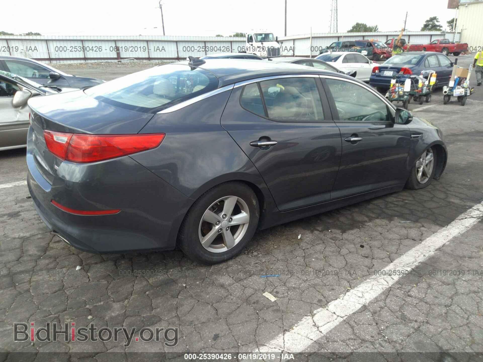 2015 KIA OPTIMA - VIN: KNAGM4A73F5631307 - Photo 4