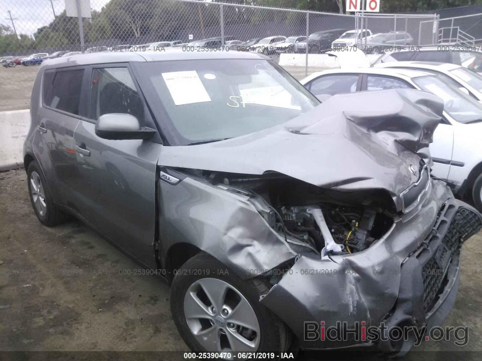 Photo KNDJN2A20G7374207 - KIA SOUL 2016