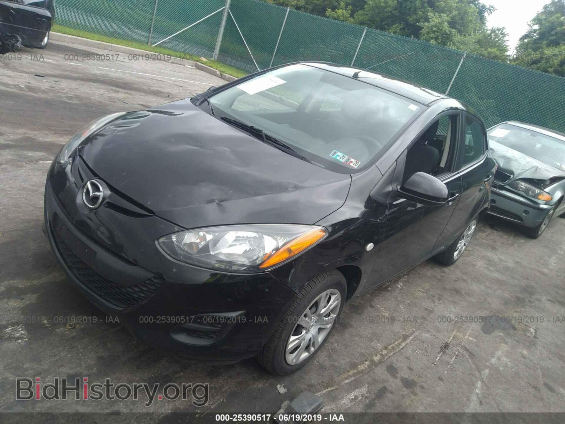 2013 MAZDA MAZDA2 - VIN: JM1DE1KY5D0170856 - Фото 2