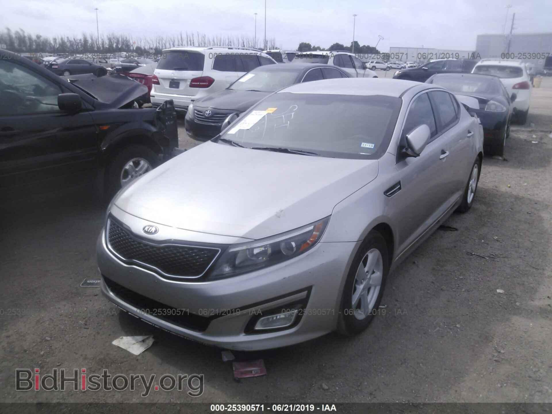 2014 KIA OPTIMA - VIN: KNAGM4A75E5478511 - Фото 2
