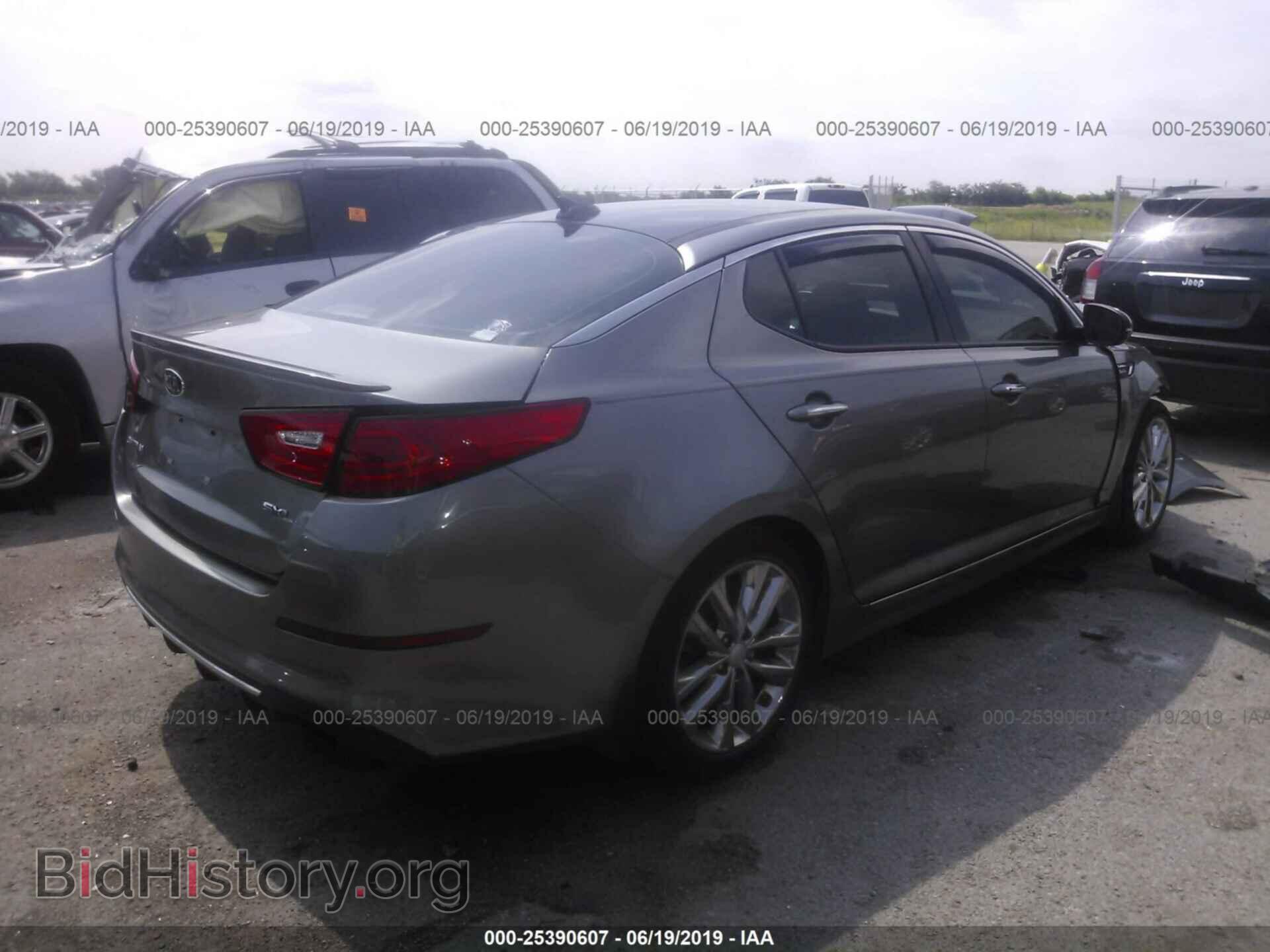 2015 KIA OPTIMA - VIN: 5XXGR4A64FG404005 - Фото 4