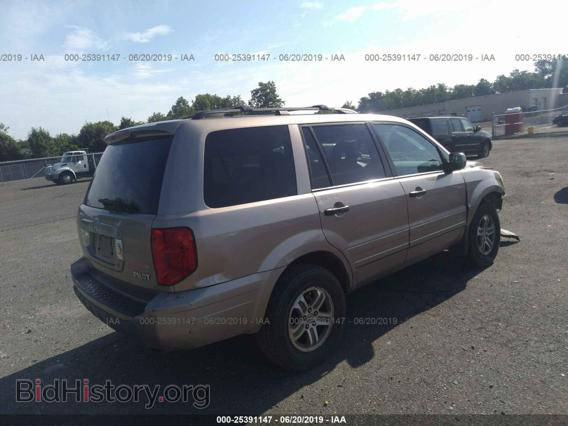 2005 HONDA PILOT - VIN: 5FNYF18465B056175 - Фото 4